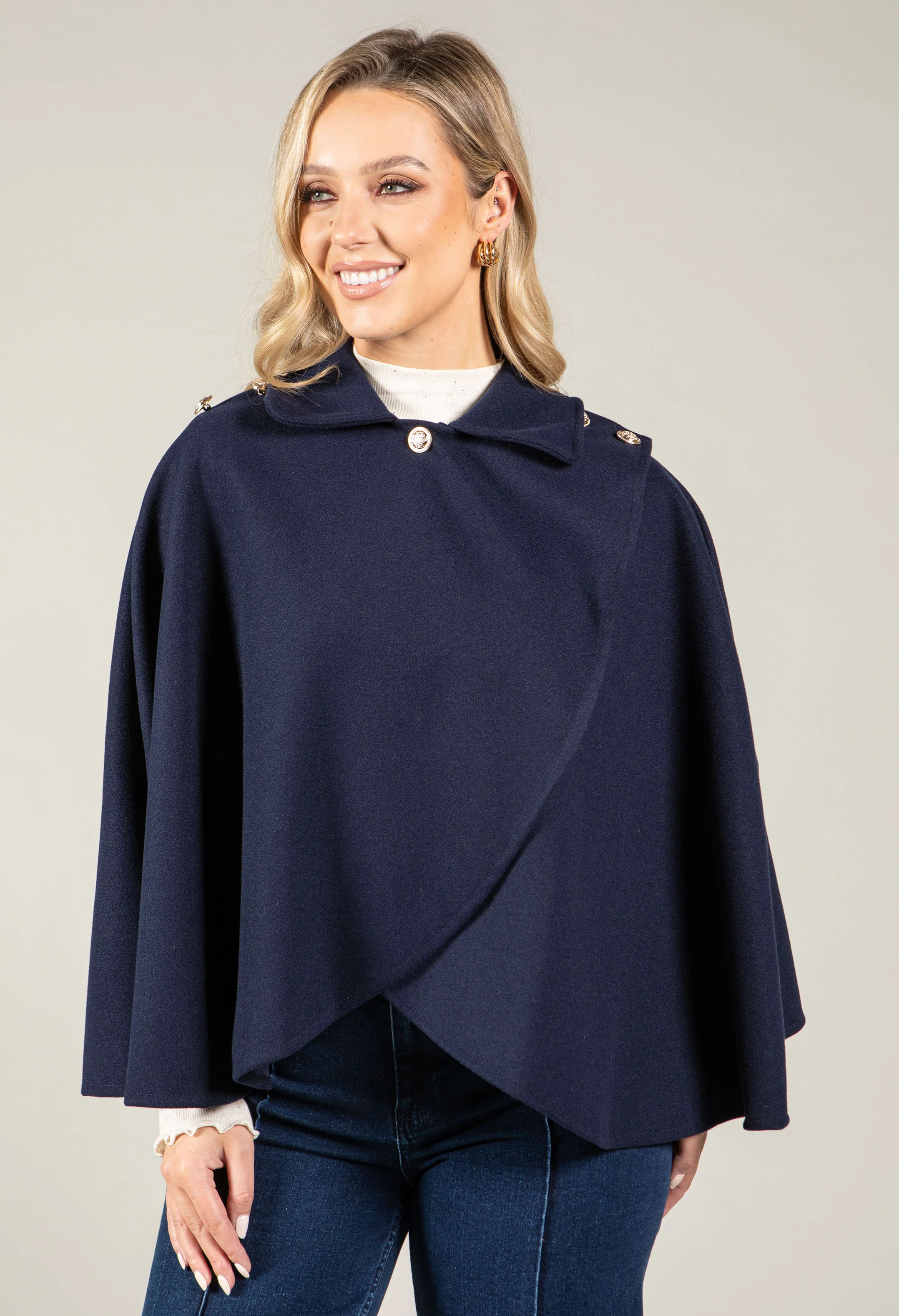 Buttoned Cape - Image 11