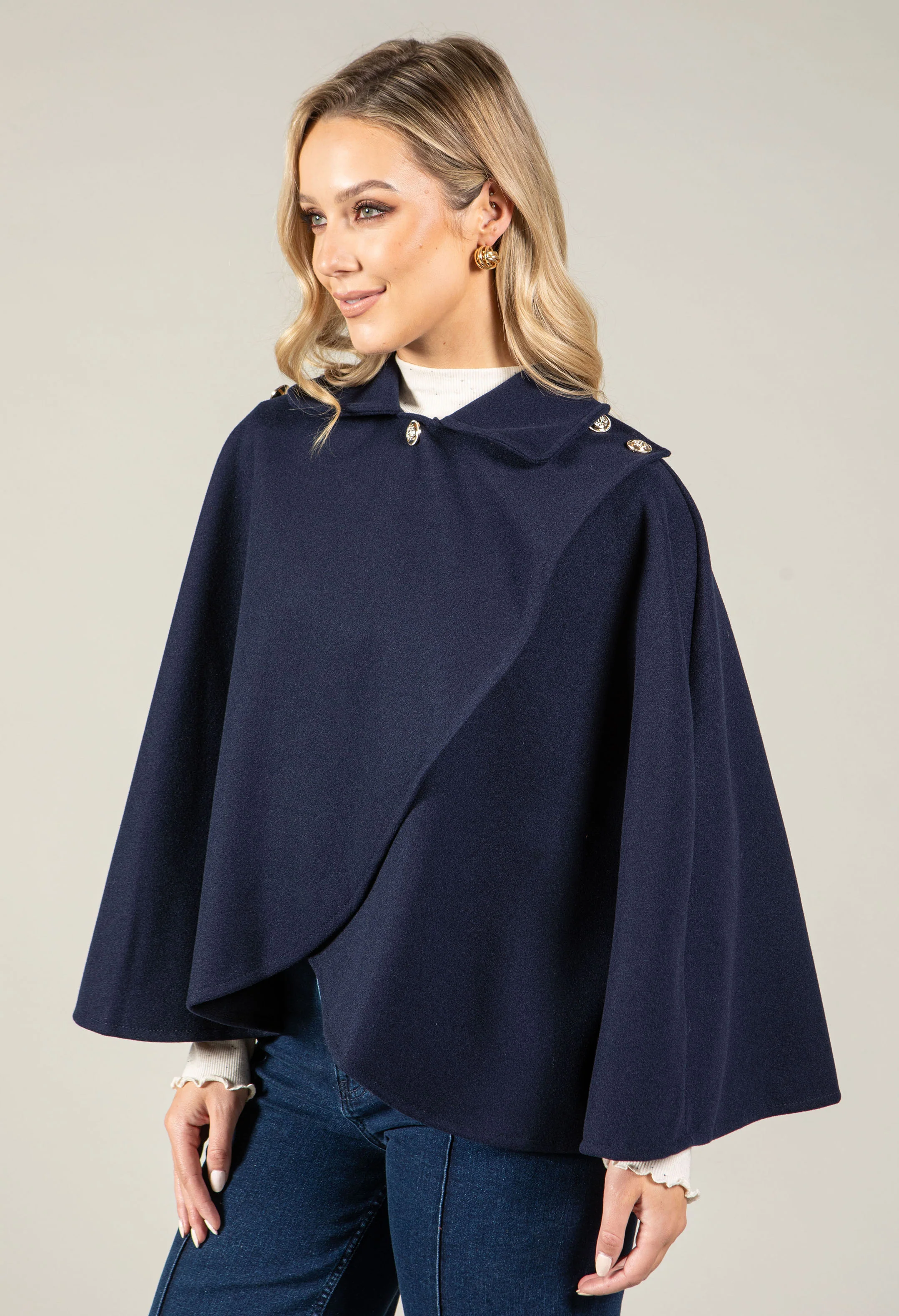 Buttoned Cape - Image 12