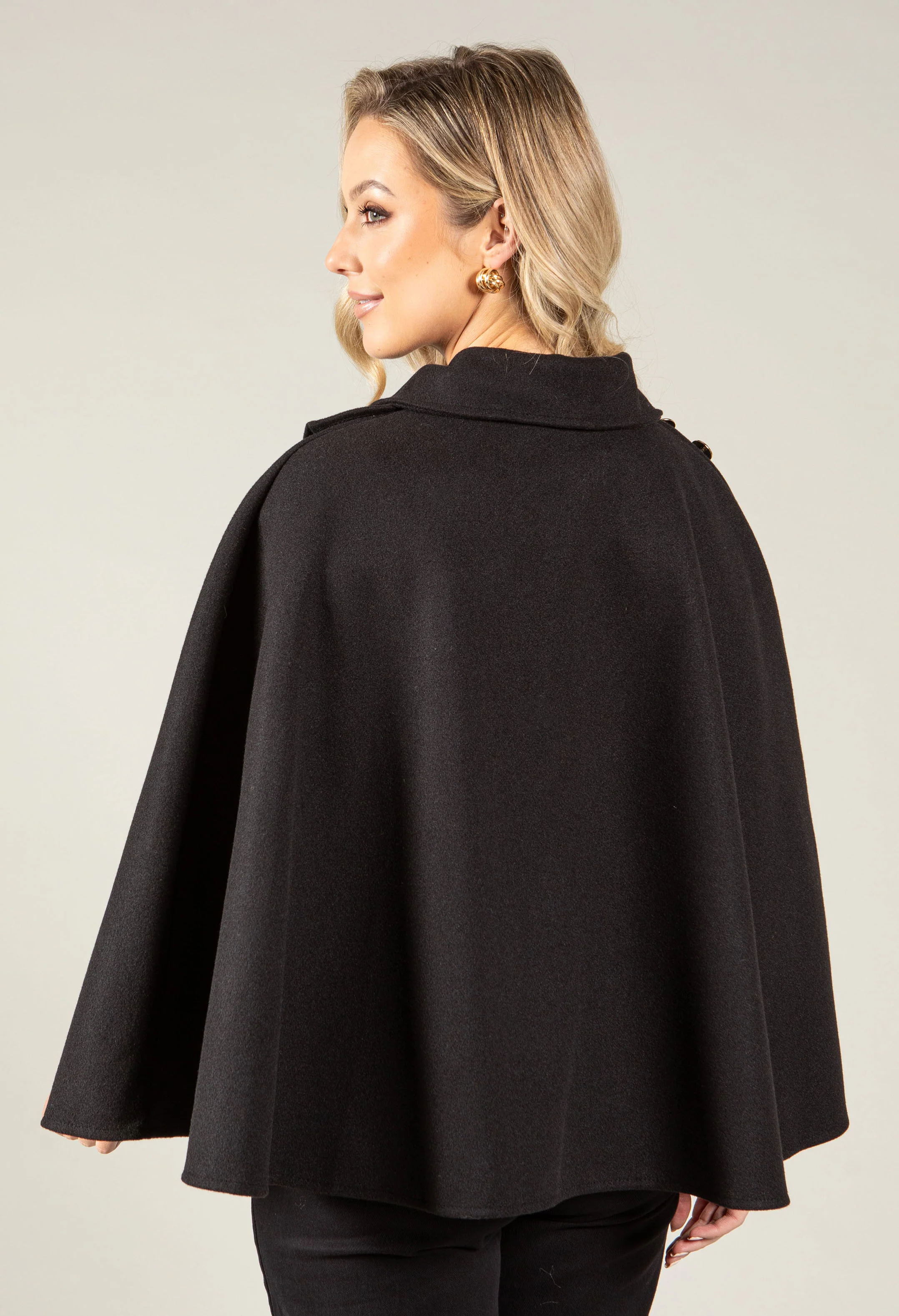 Buttoned Cape - Image 5