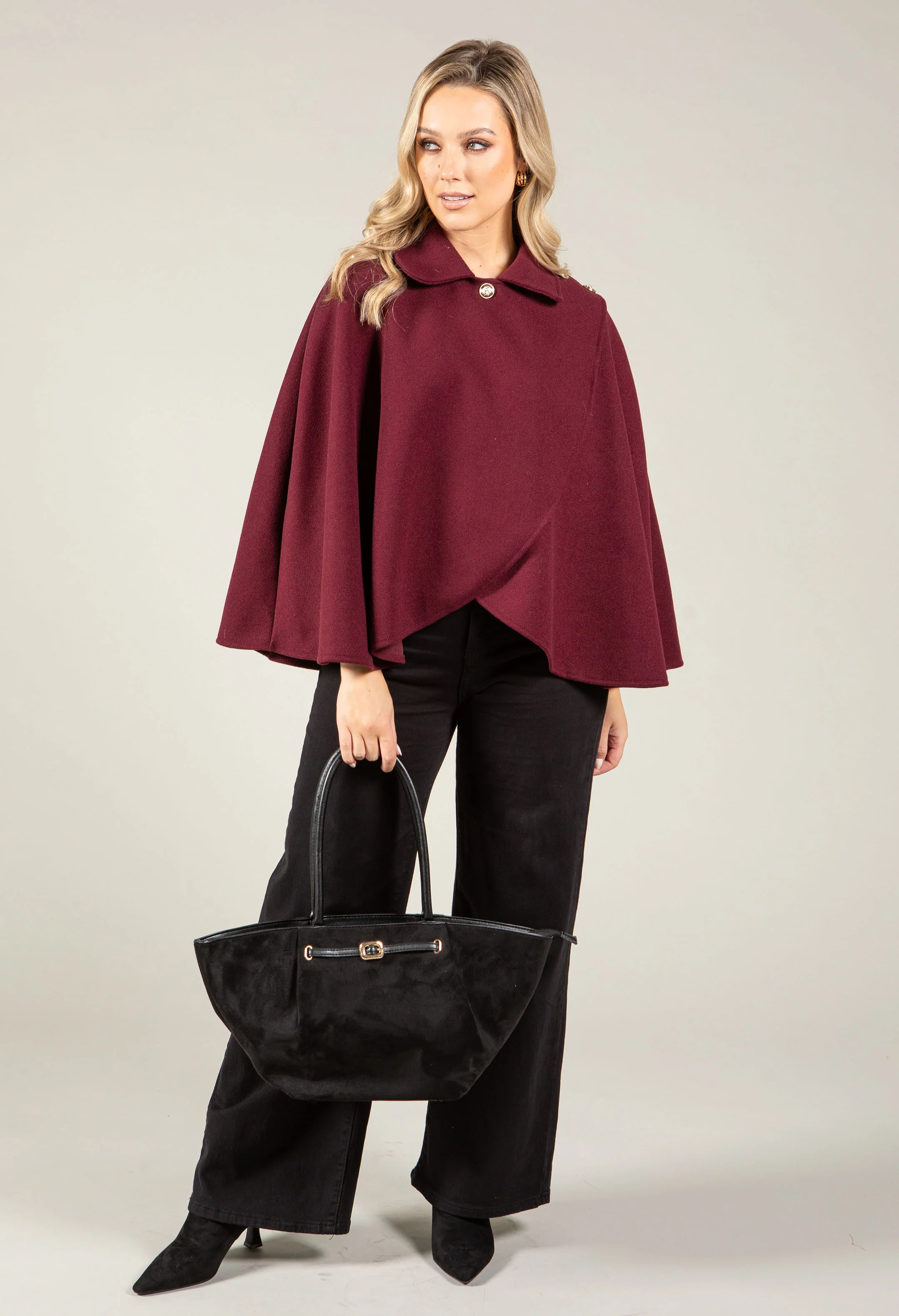 Buttoned Cape - Image 6
