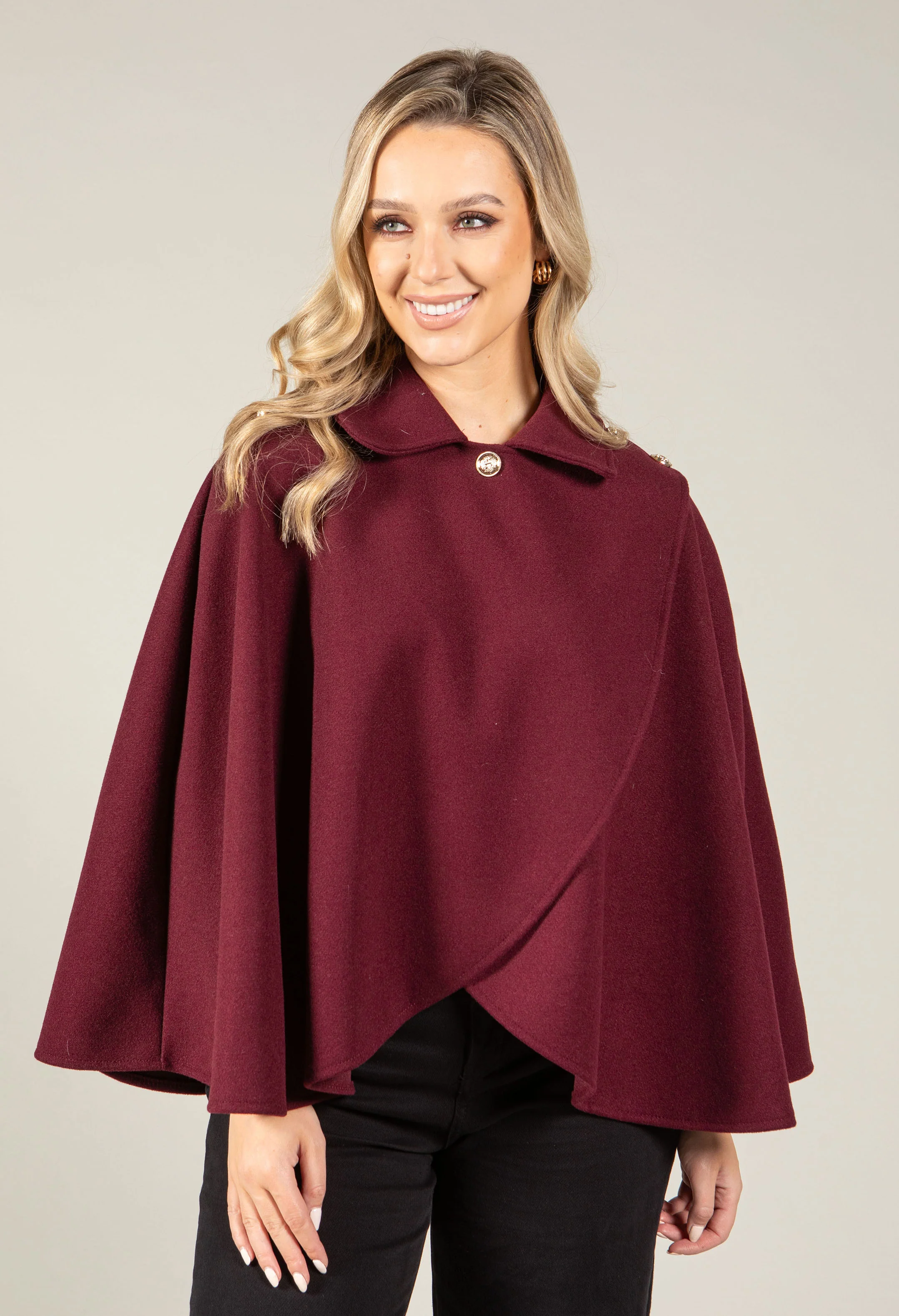 Buttoned Cape - Image 7