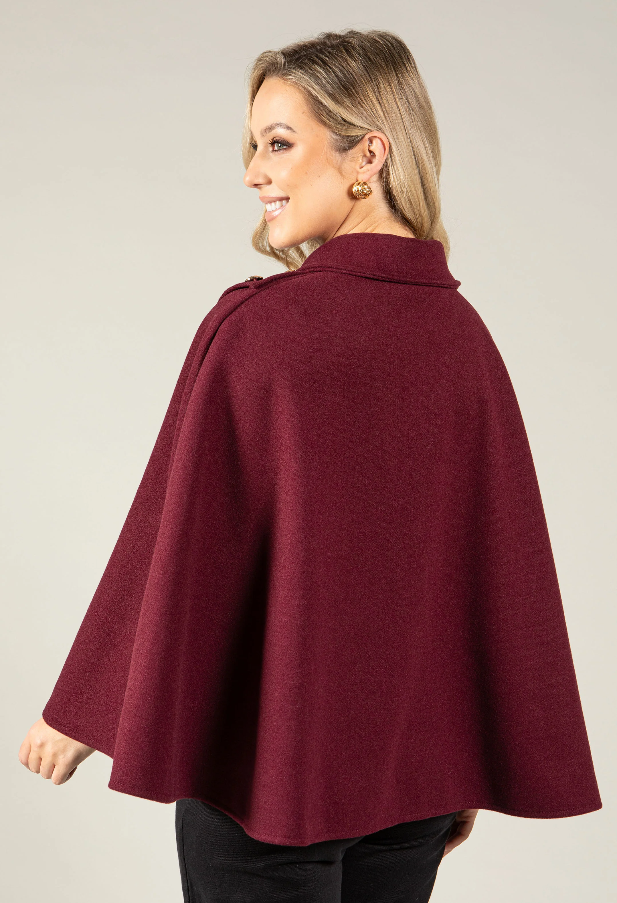 Buttoned Cape - Image 9