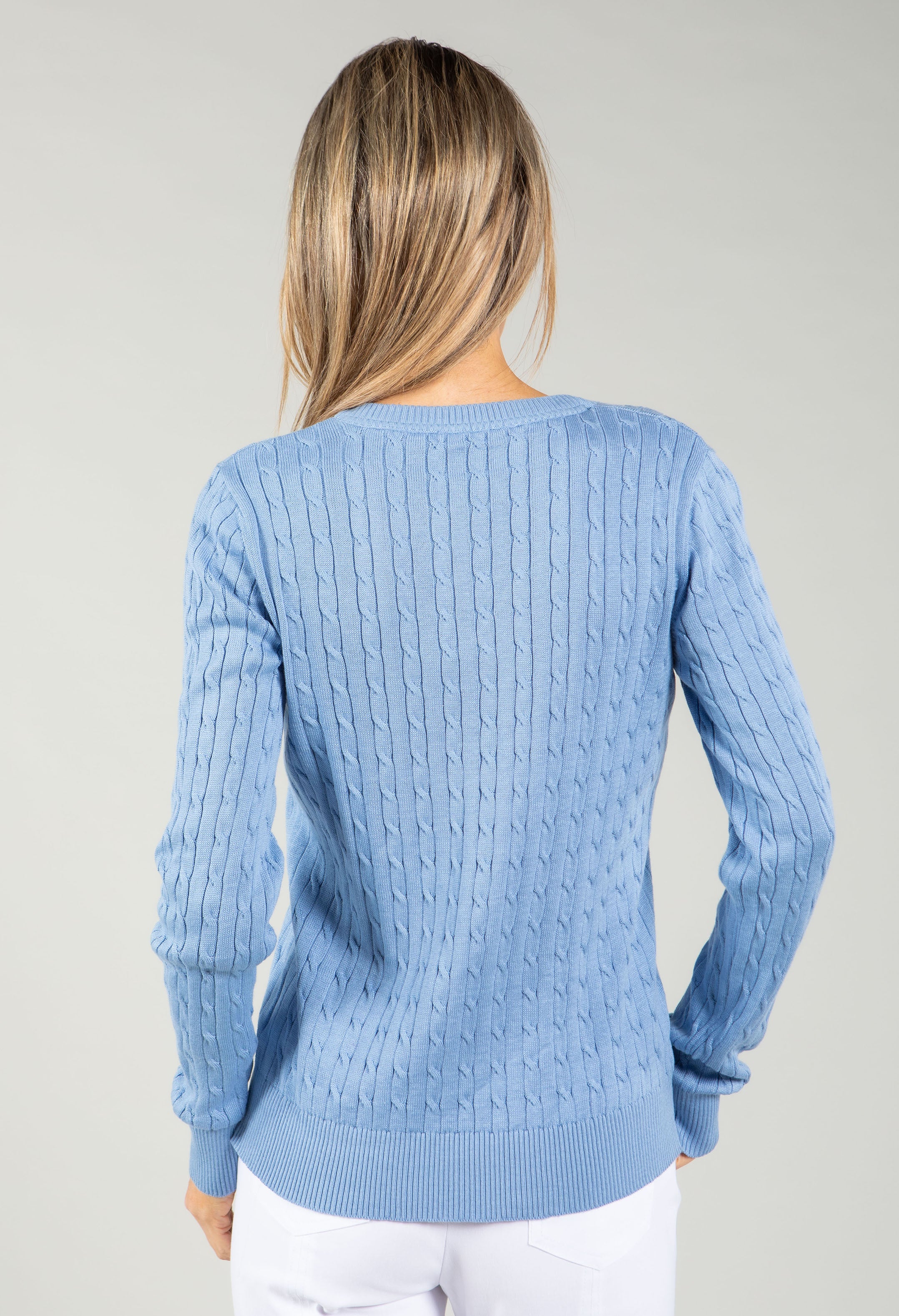 Cable Knit Pullover - Image 15