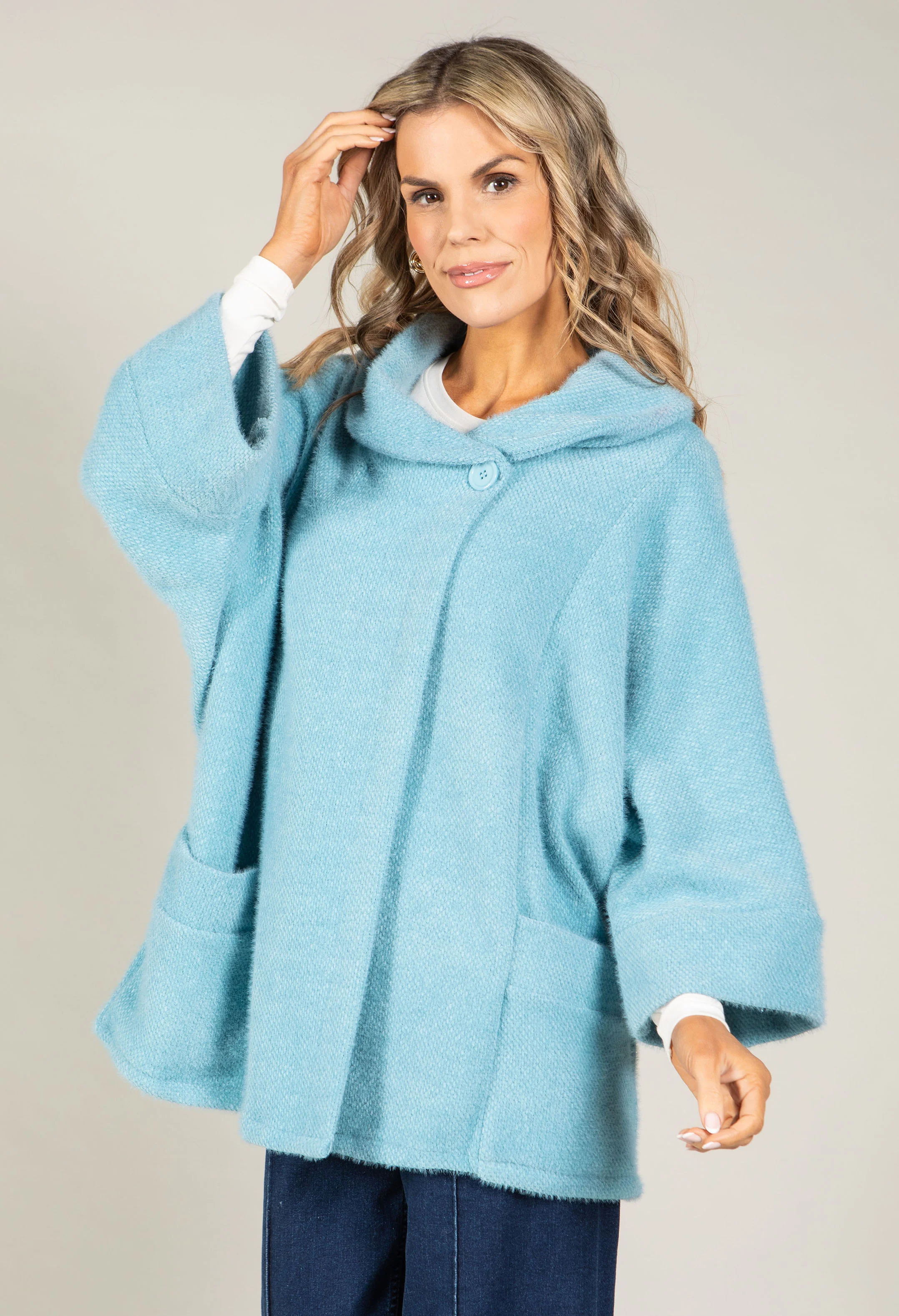 Cape Style Coatigan - Image 2