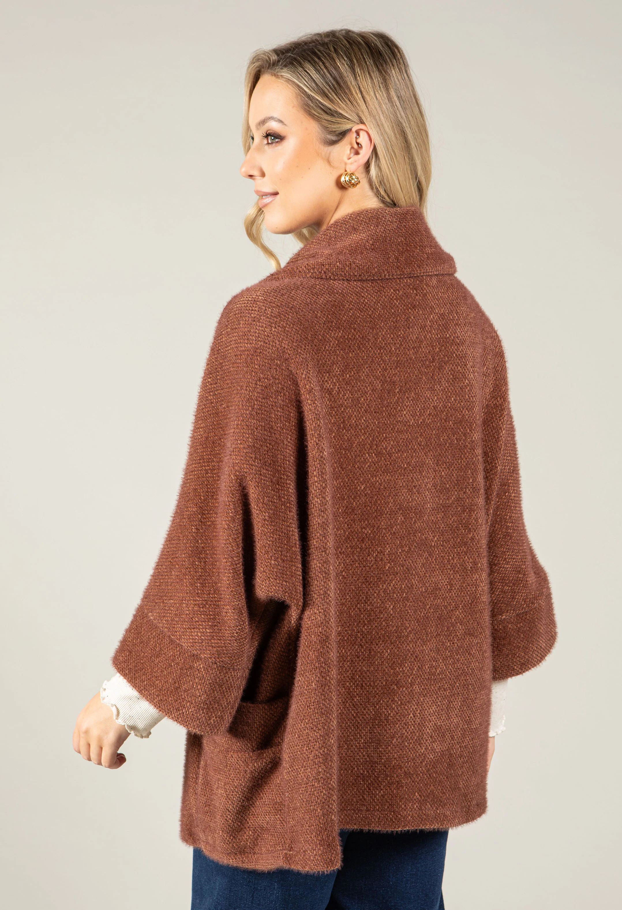 Cape Style Coatigan - Image 4
