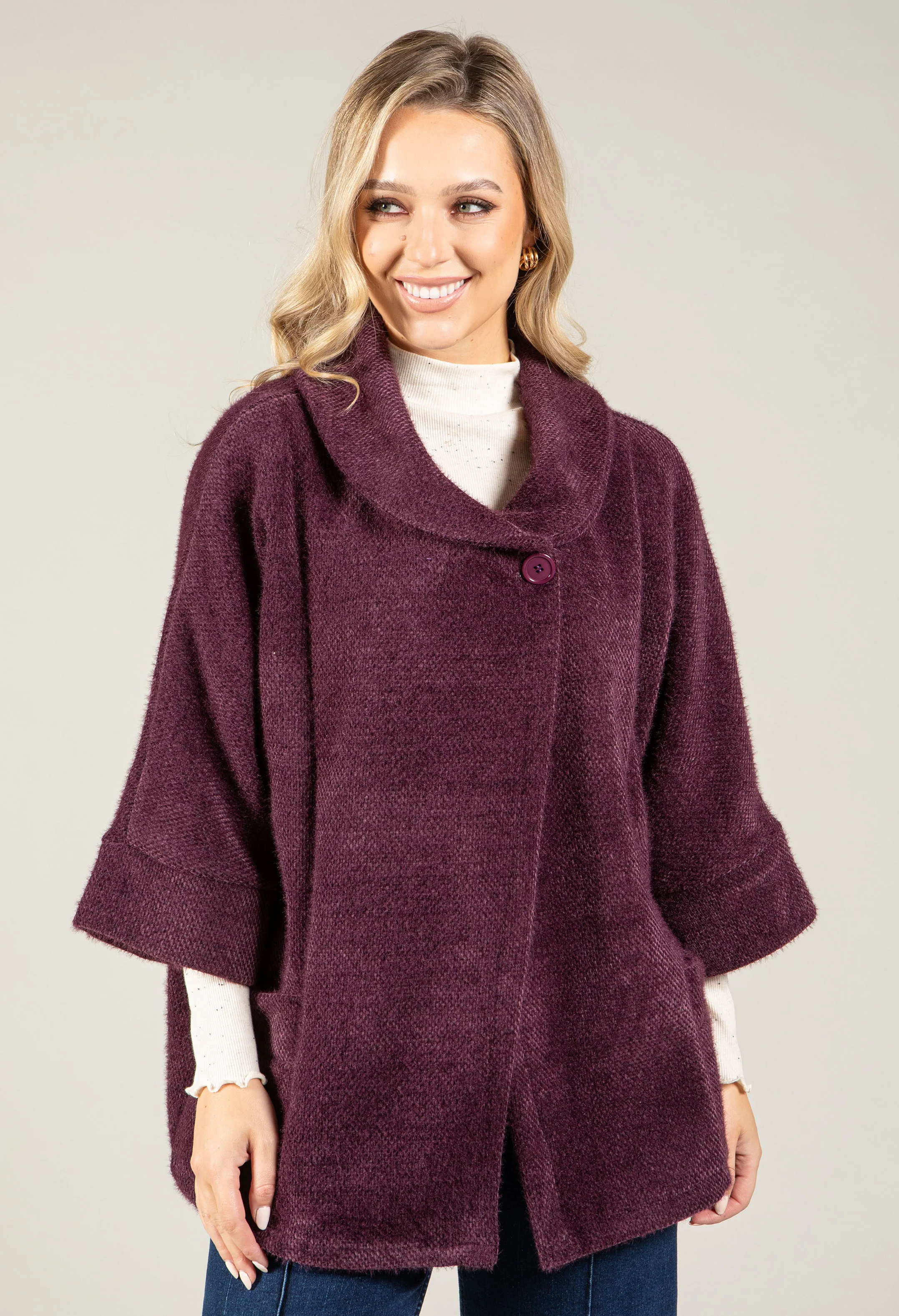 Cape Style Coatigan - Image 5