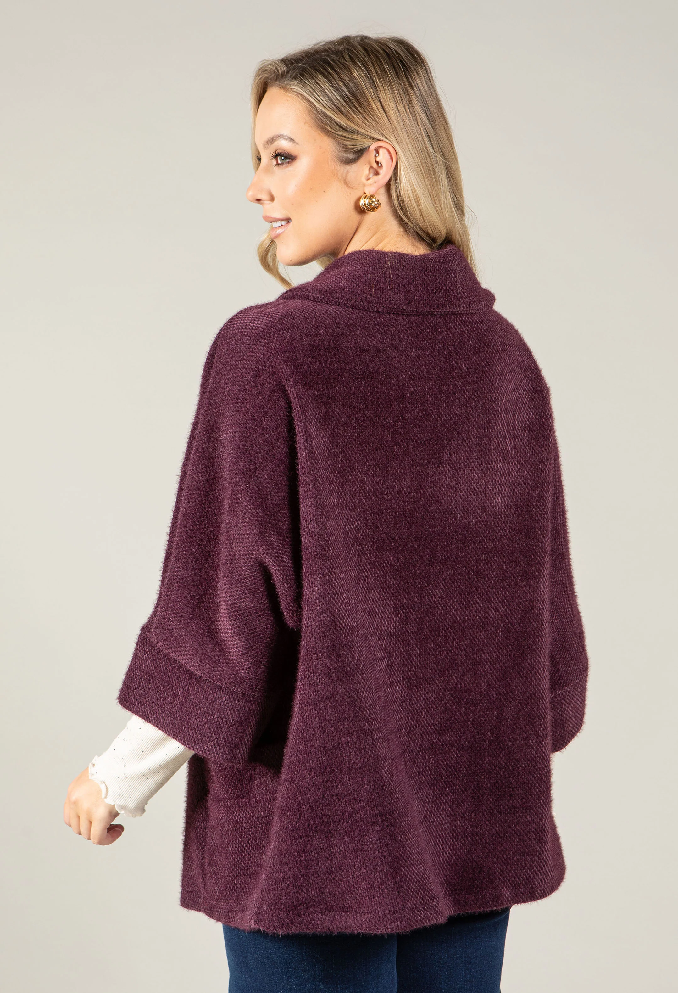 Cape Style Coatigan - Image 8