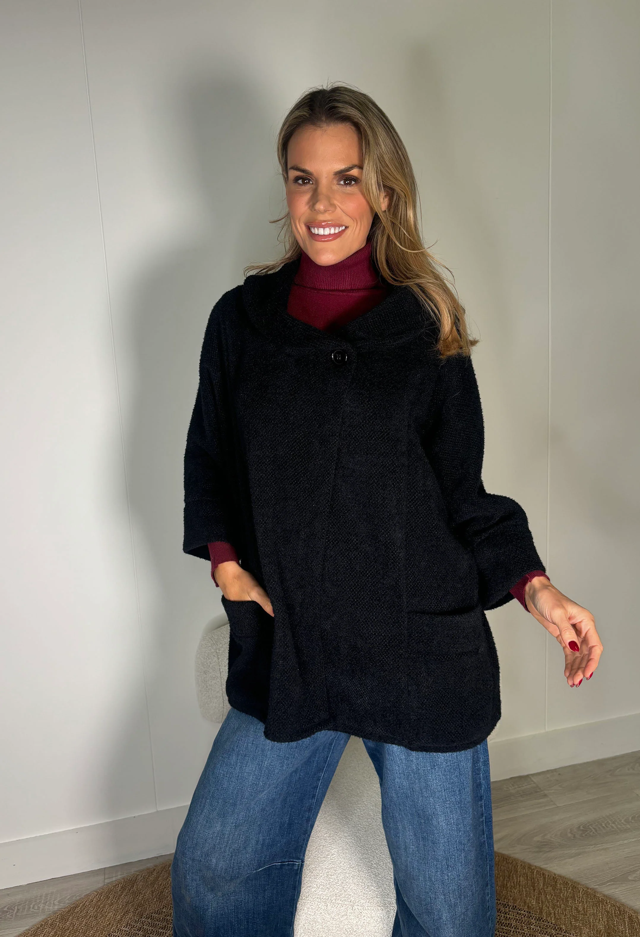 Cape Style Coatigan - Image 9