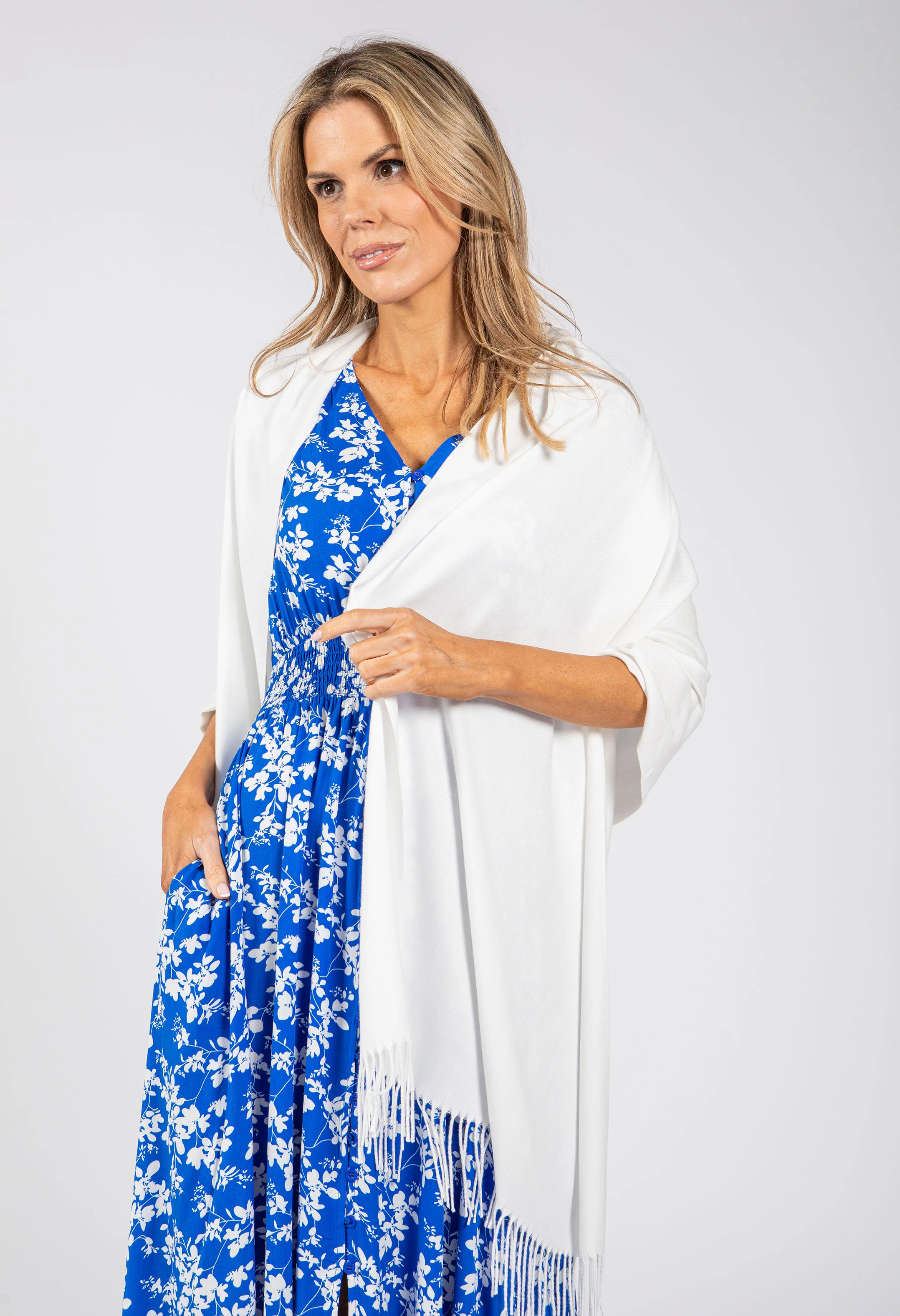 Cashmere Touch Pashmina - Image 12
