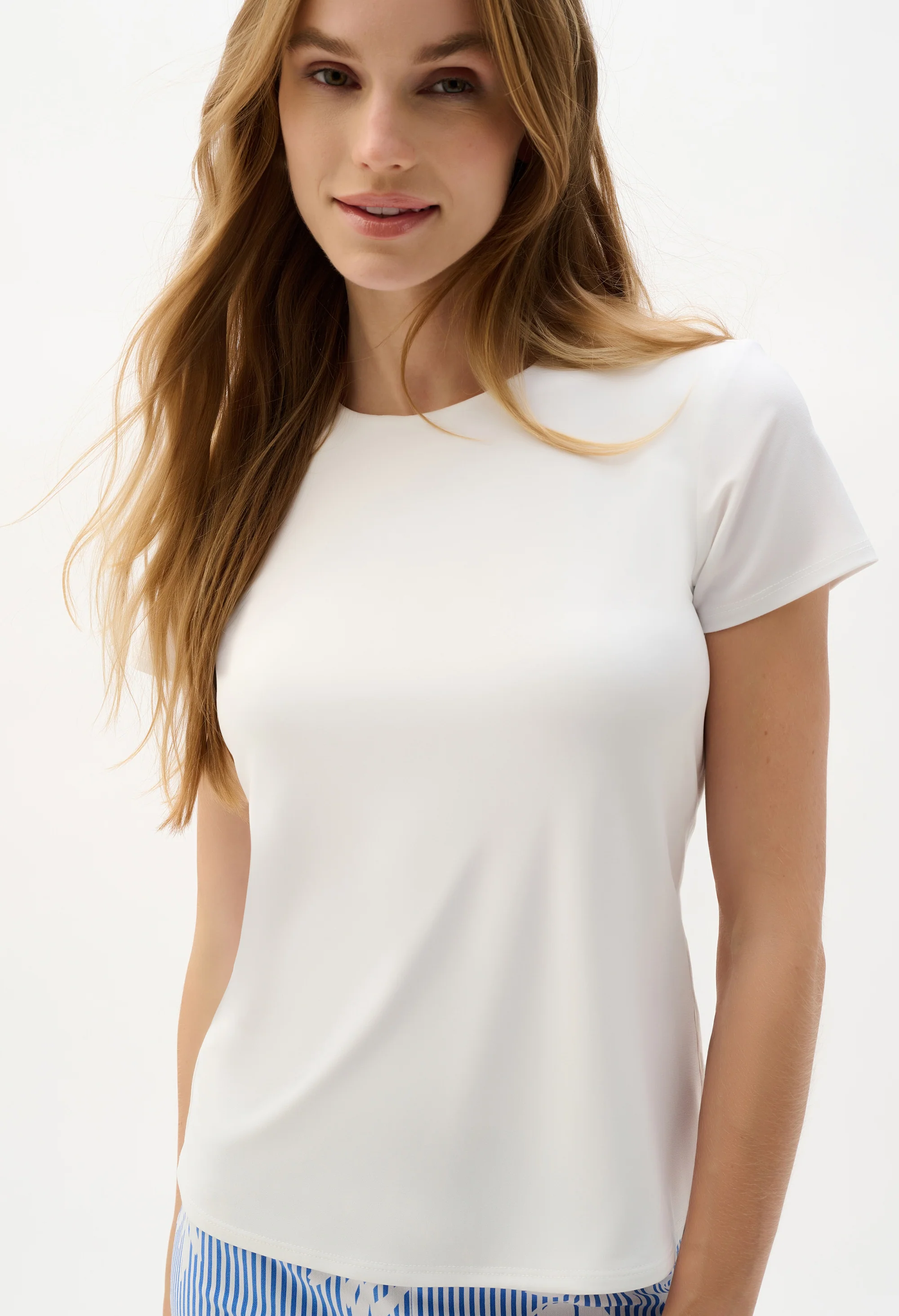 Casual Crew Neck Top - Image 4