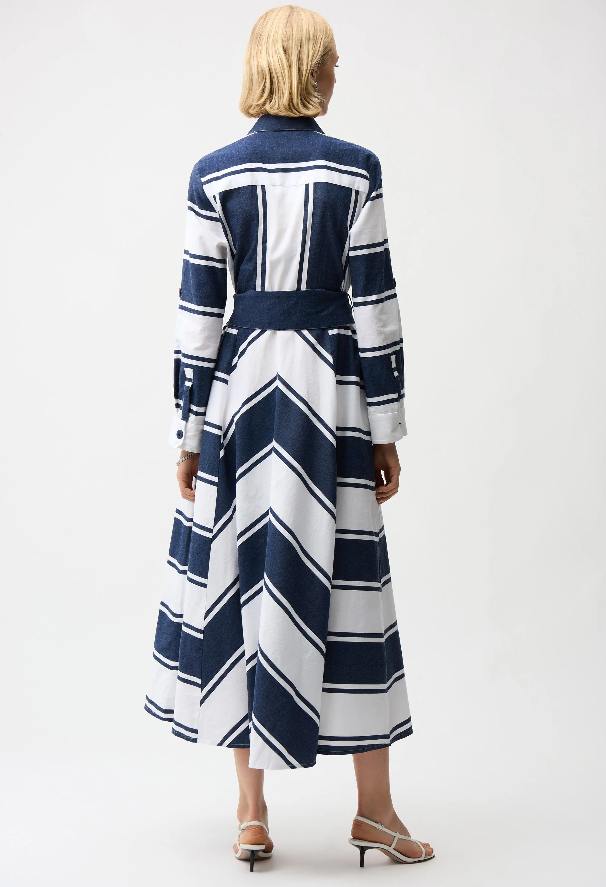 Casual Striped Madi Dress - Image 4