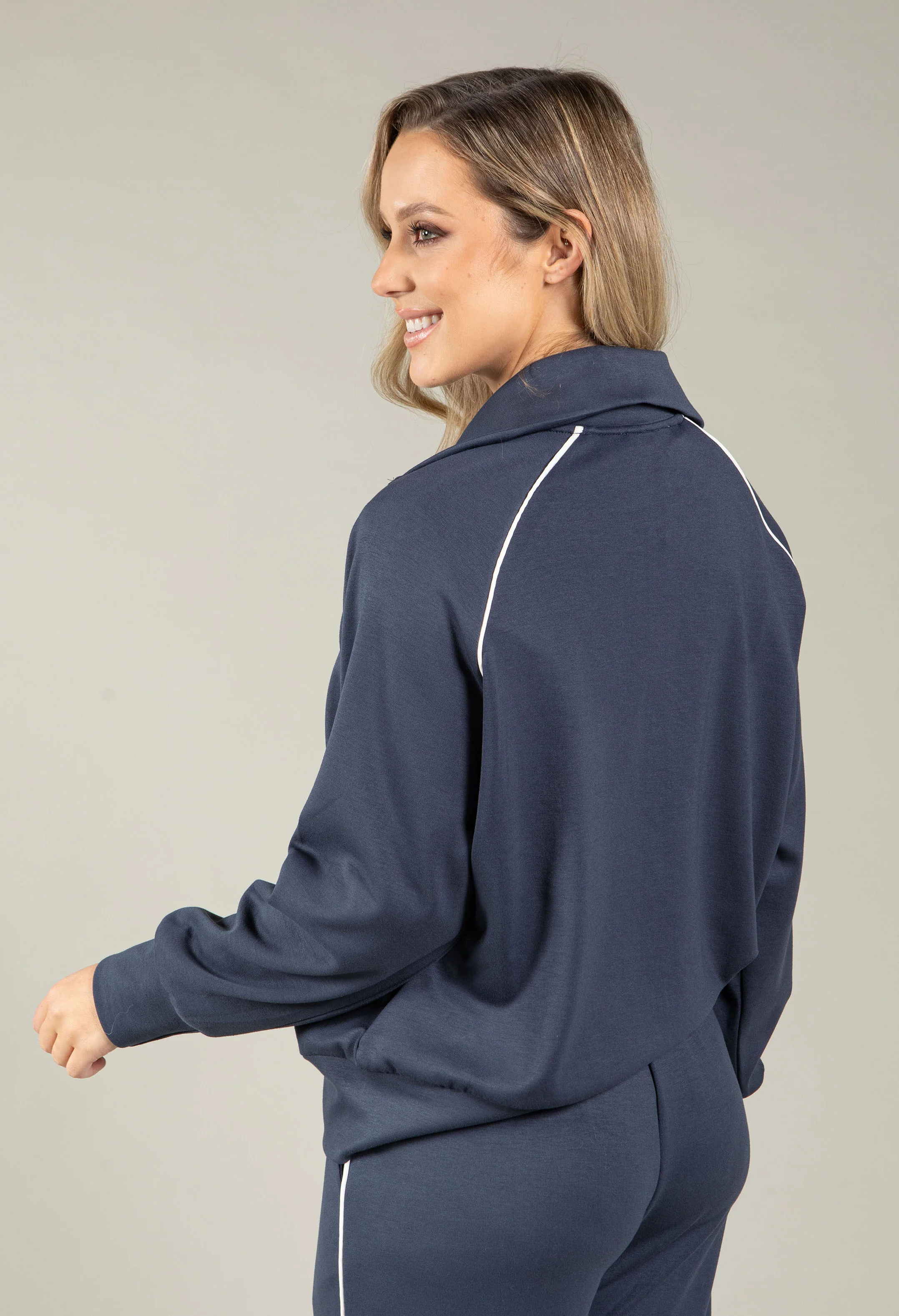 Charlie Soft Touch Zip-Up Jacket - Image 6