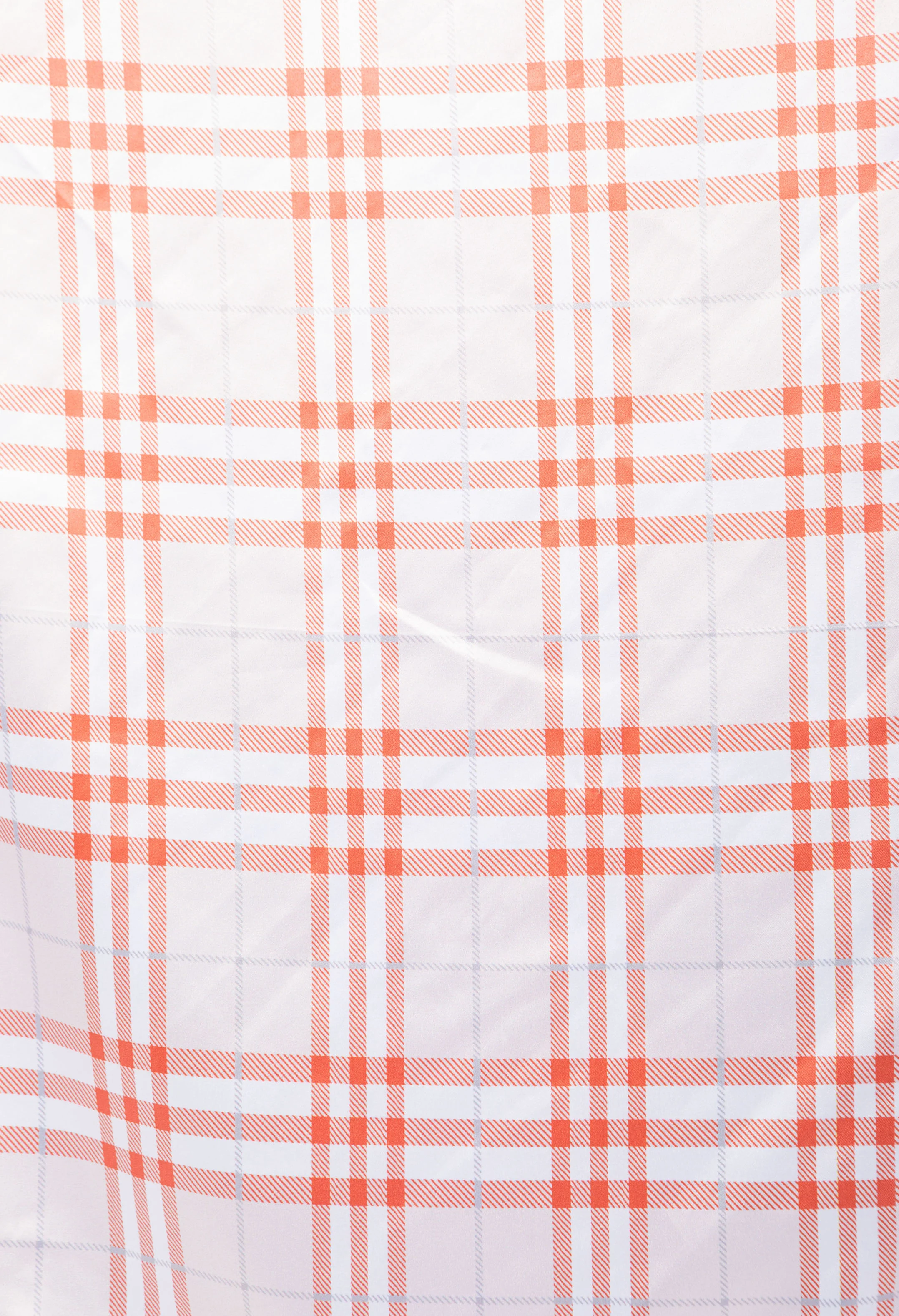 Checkered Satin Scarf - Image 2