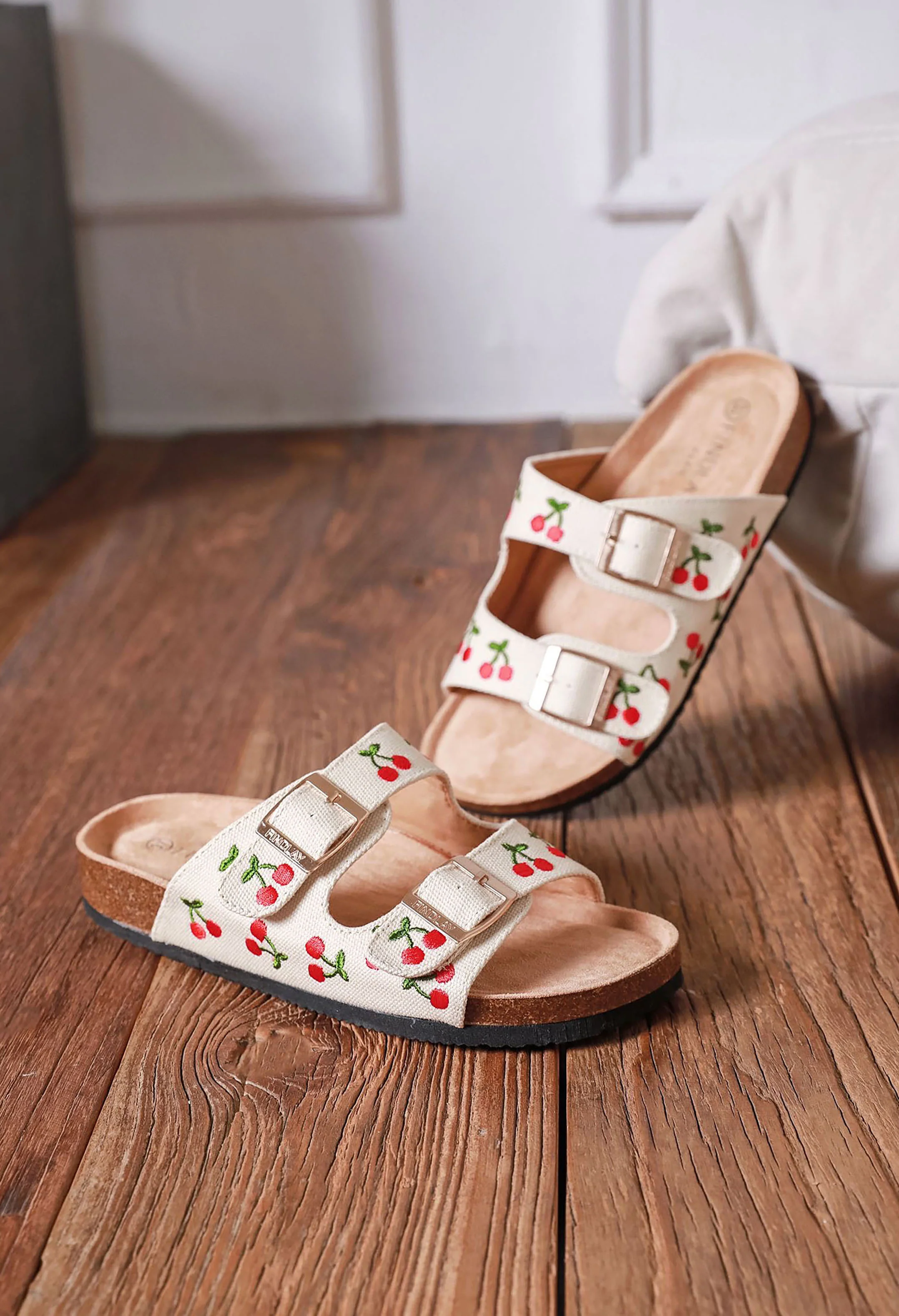 Cherry Double Strap Sandal - Image 14