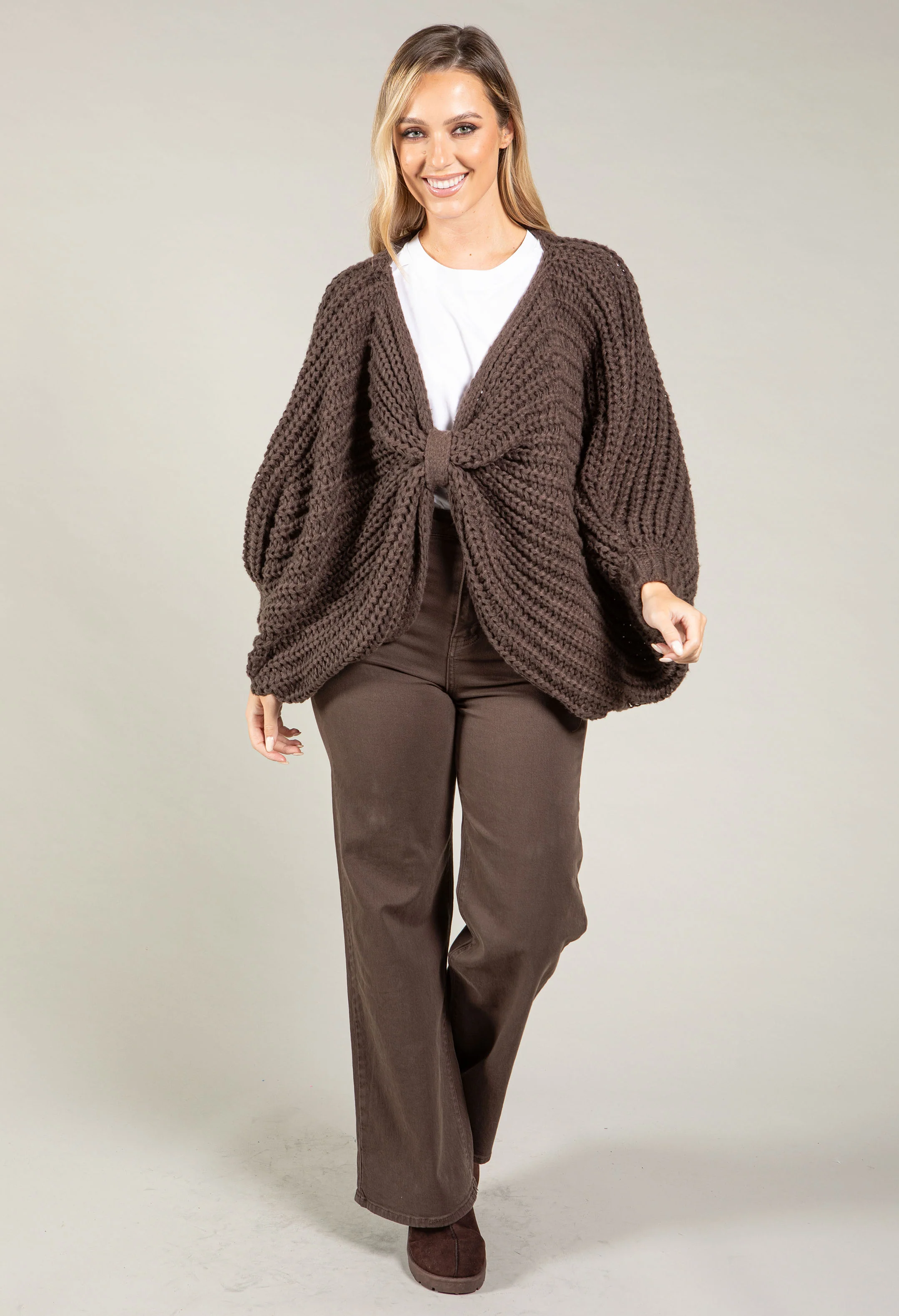 Chunky Knit Cardigan - Image 15