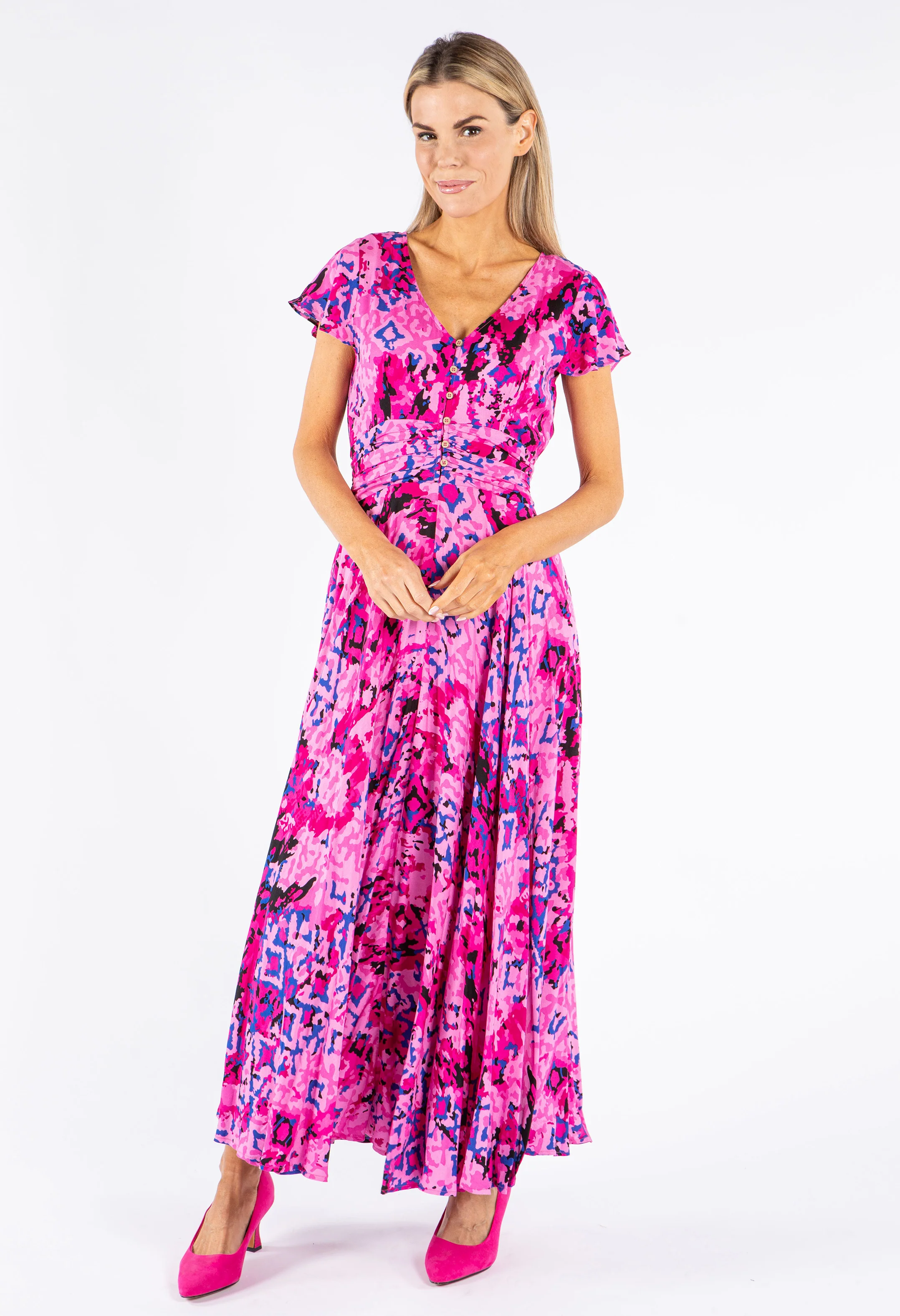 Mirage Print Maxi Dress - Image 5