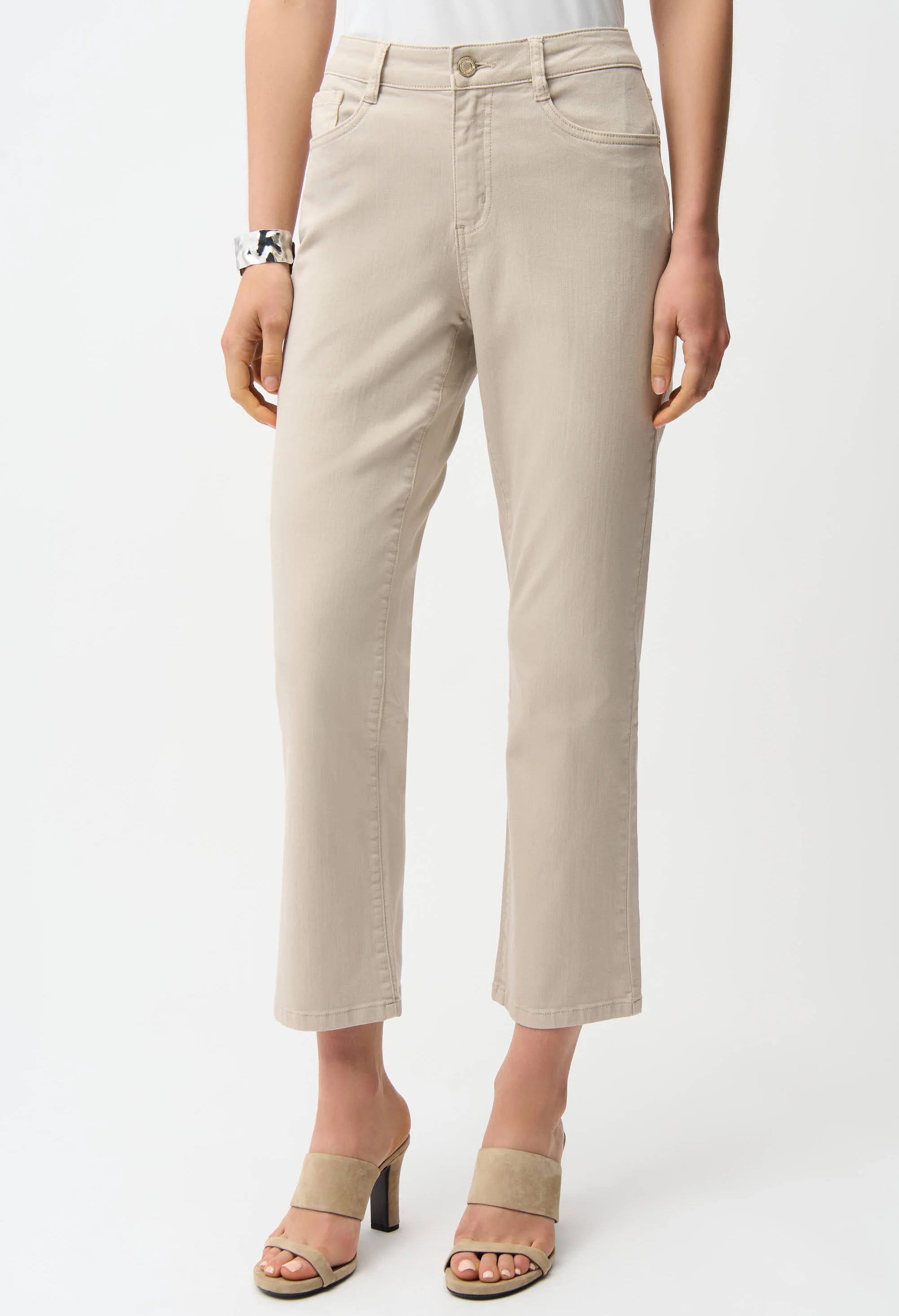 Classic Straight Leg Stretch Jeans - Image 4