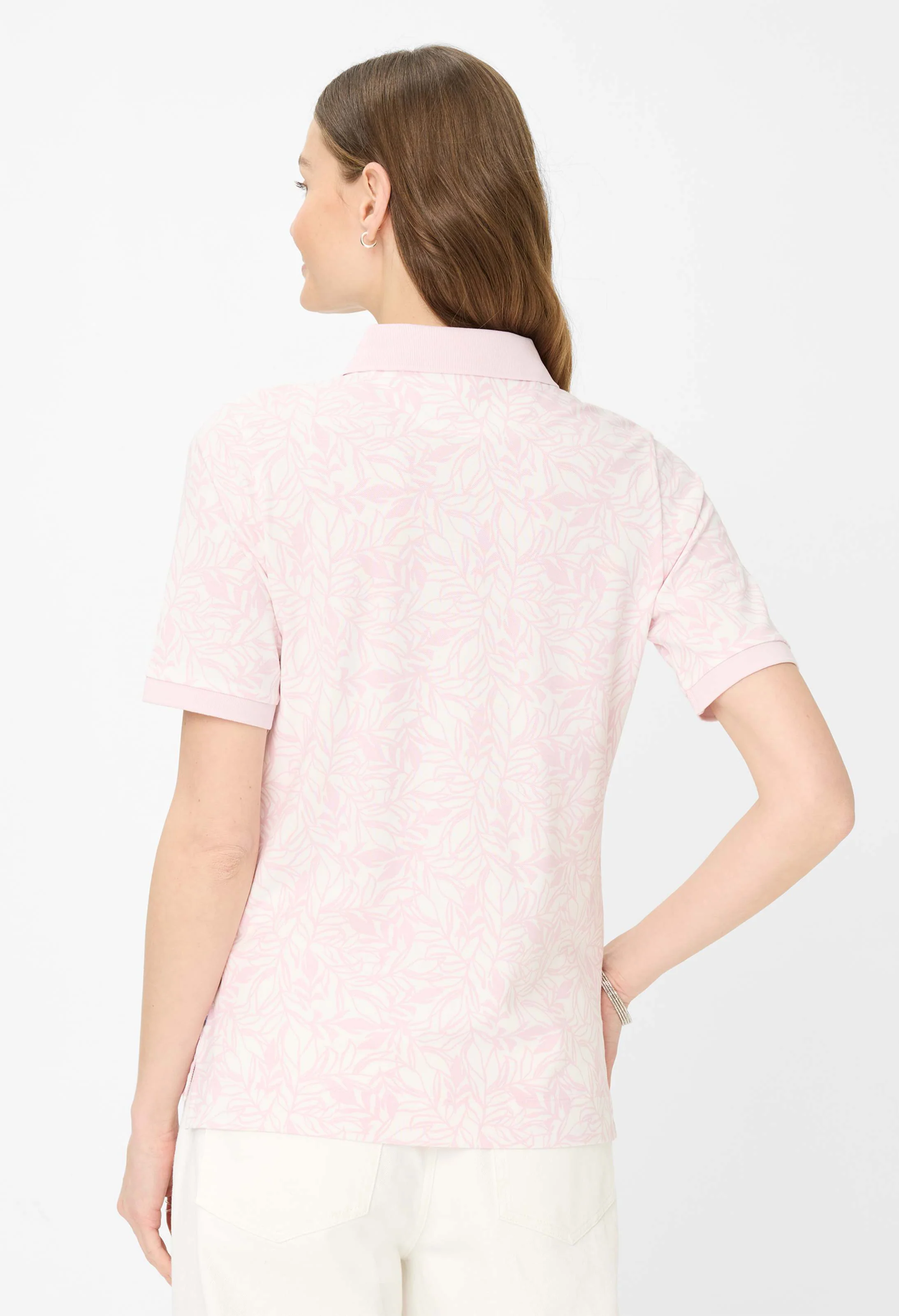 Cleo S Printed Polo Shirt - Image 4