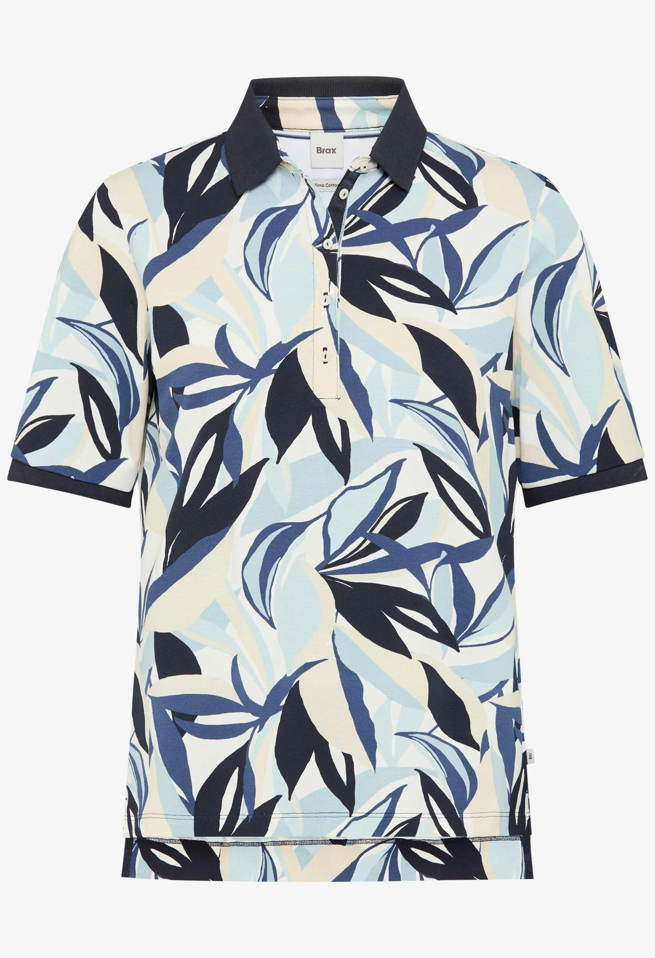 Cleo S Printed Polo Shirt - Image 5