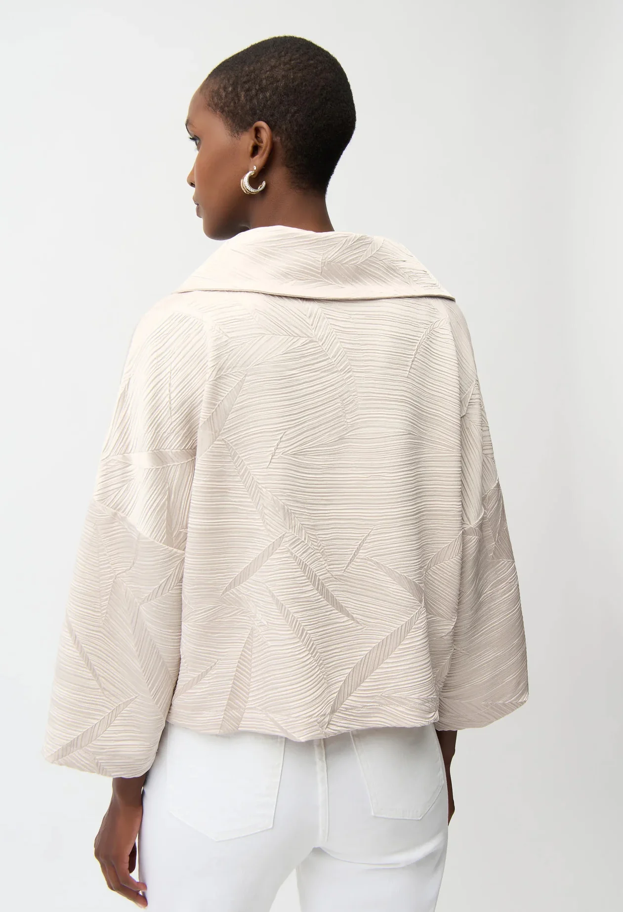 Collared Button Blazer - Image 4