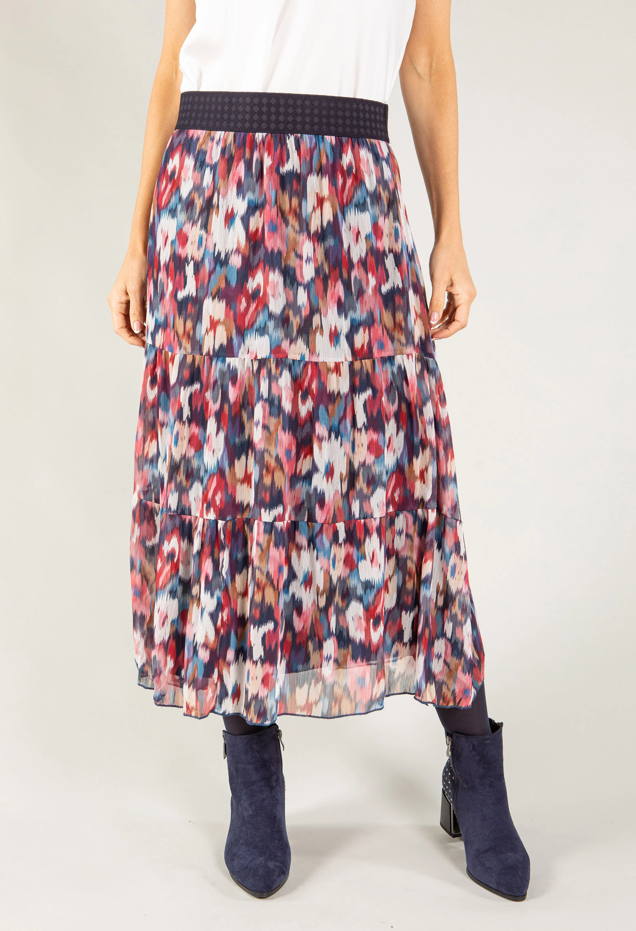 Colour Fleck Midi Skirt - Image 5