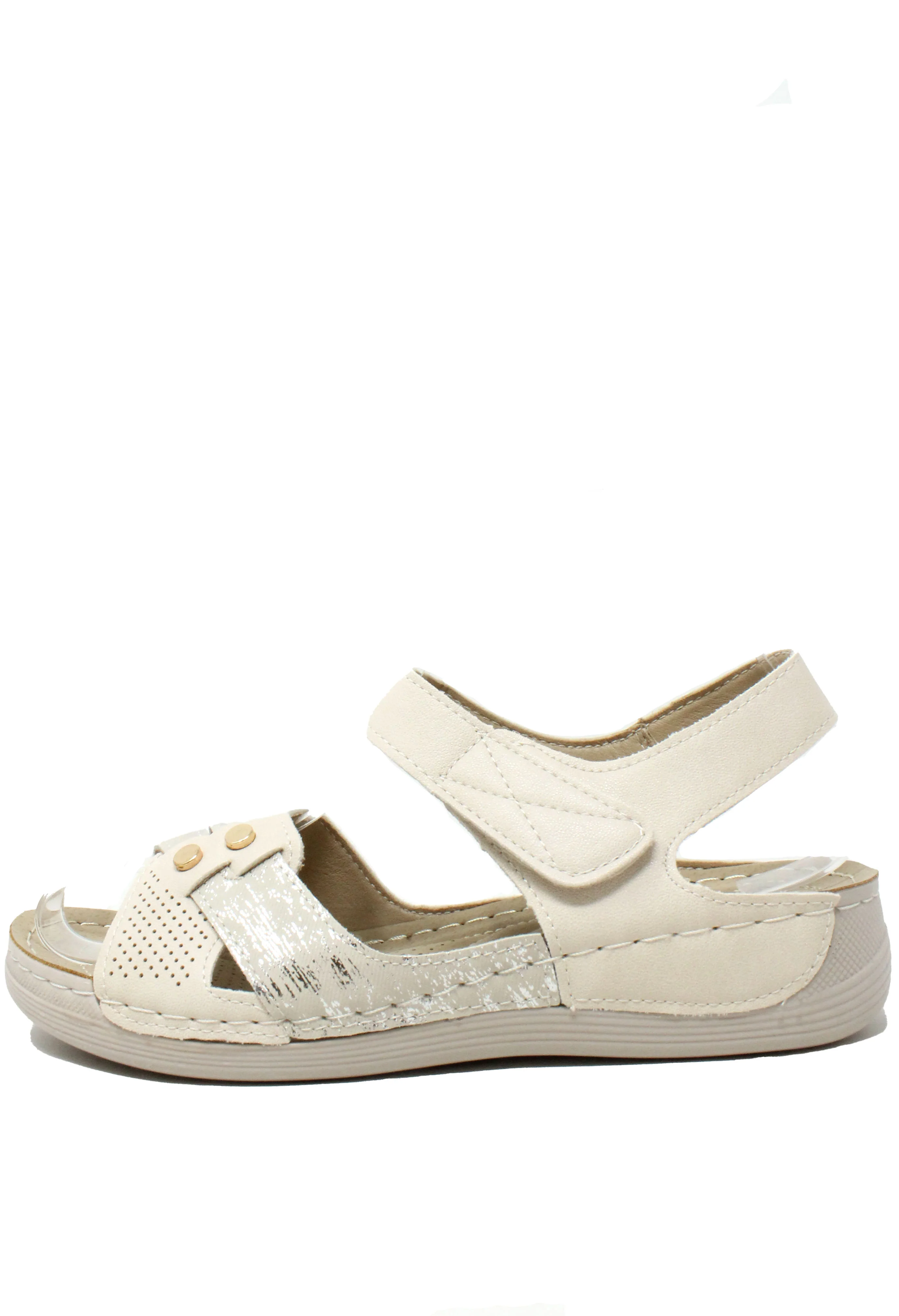 Comfort Cross Strap Sandals - Image 2