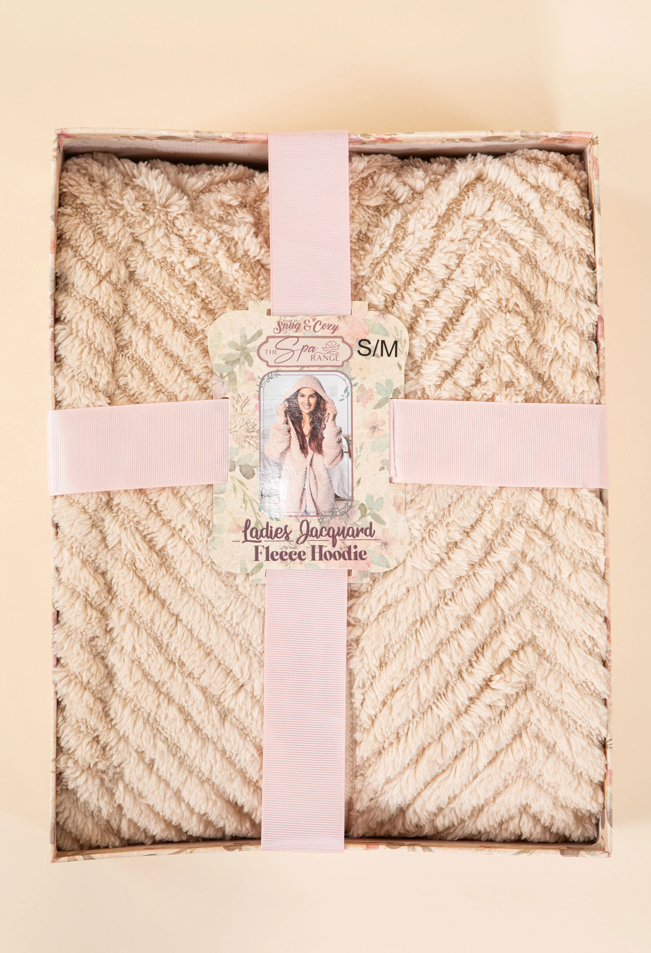 Cozy Jacquard Fleece Hoodie - Image 13