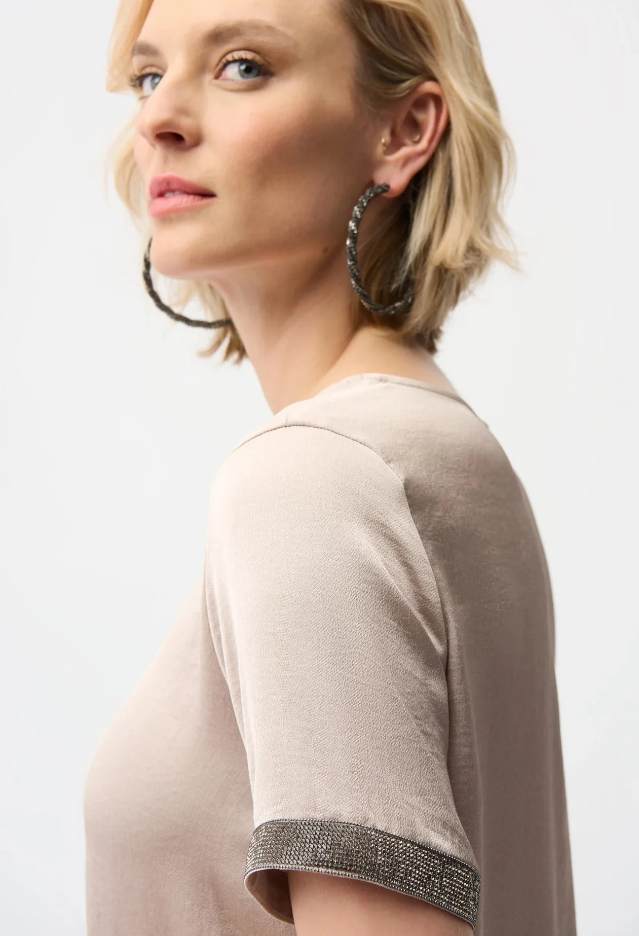 Crew Neck Jewel Top - Image 3