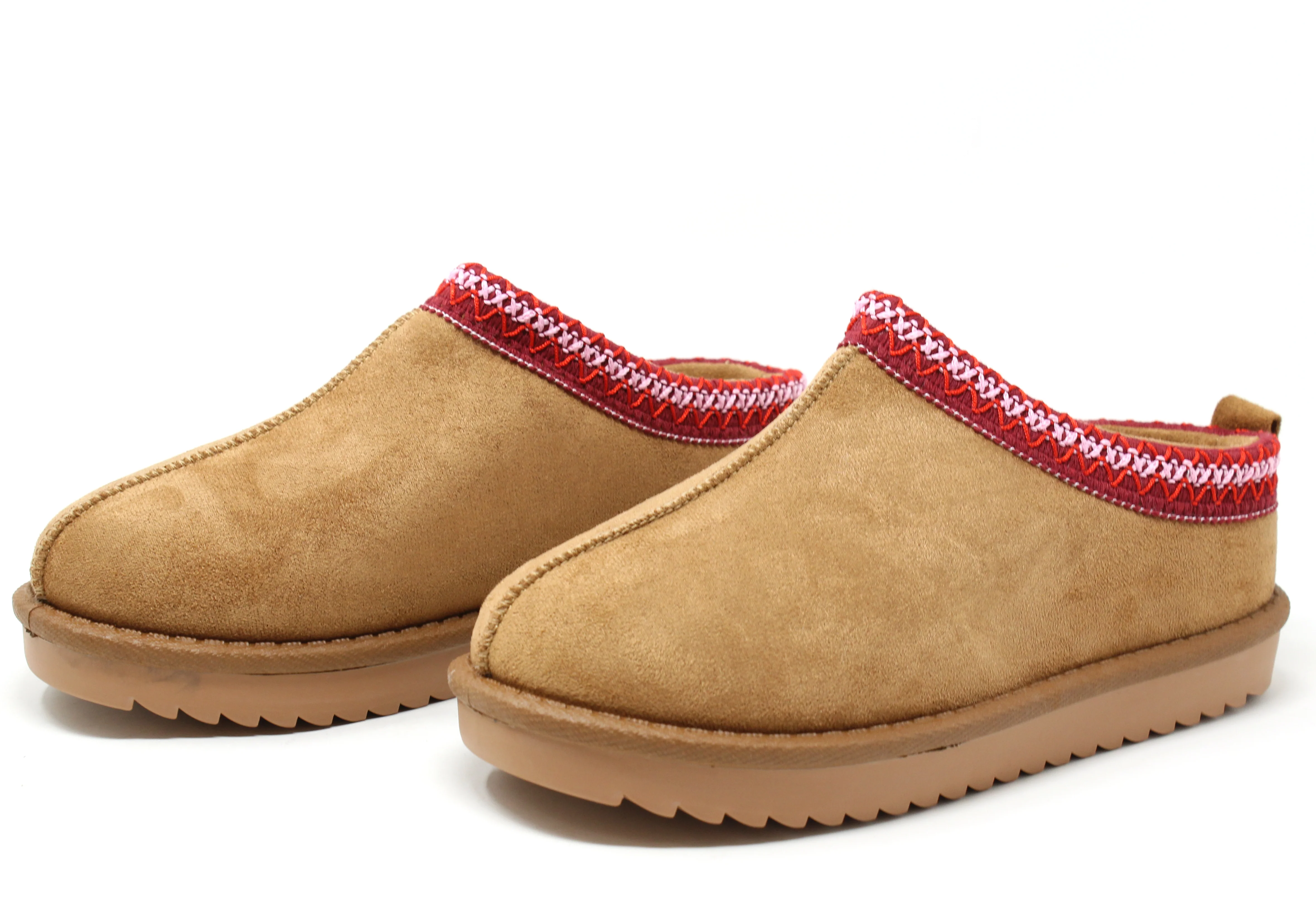 Crimson Embroidered Slip-On Boot - Image 2