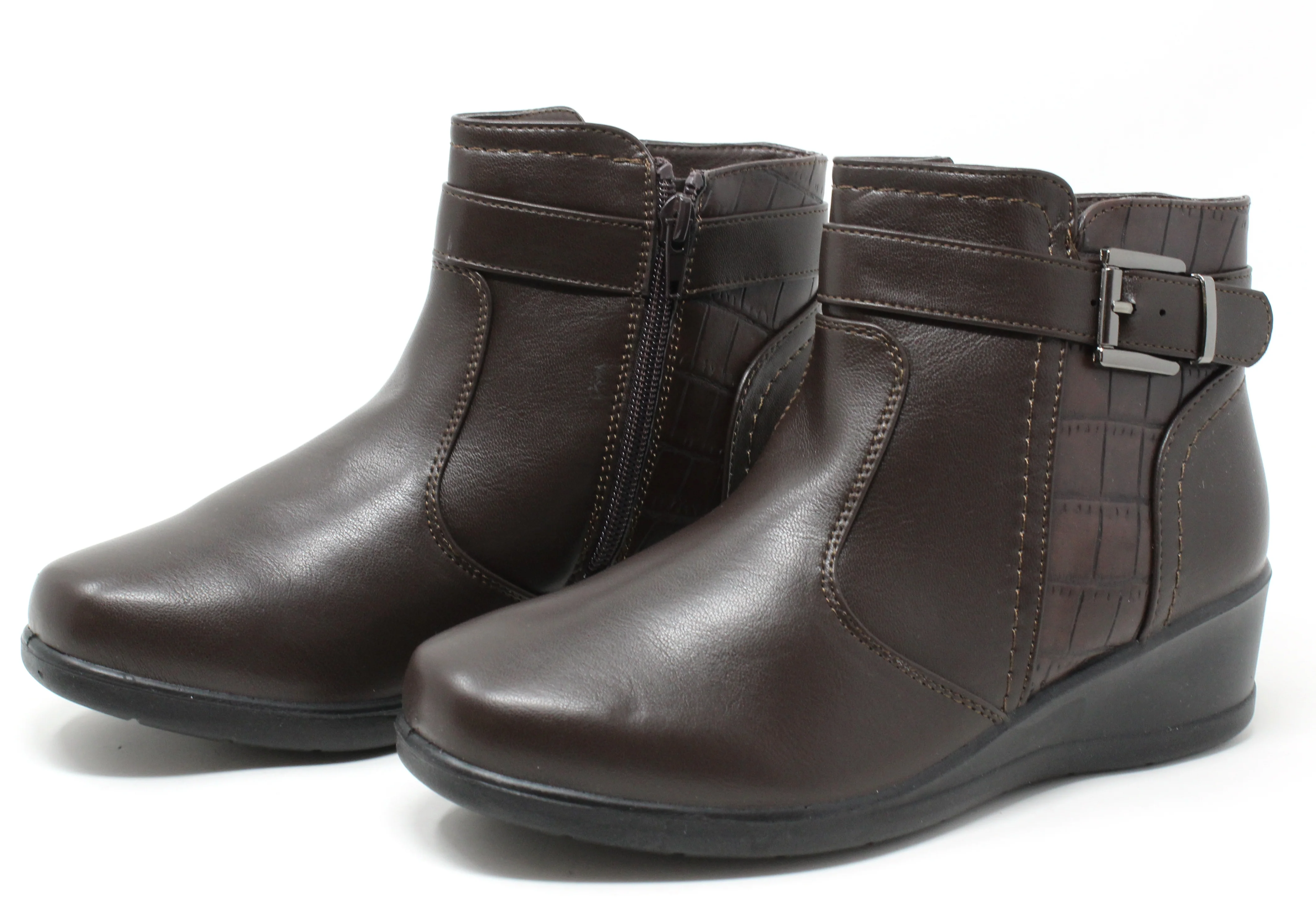 Croc Design Wedge Boot - Image 3