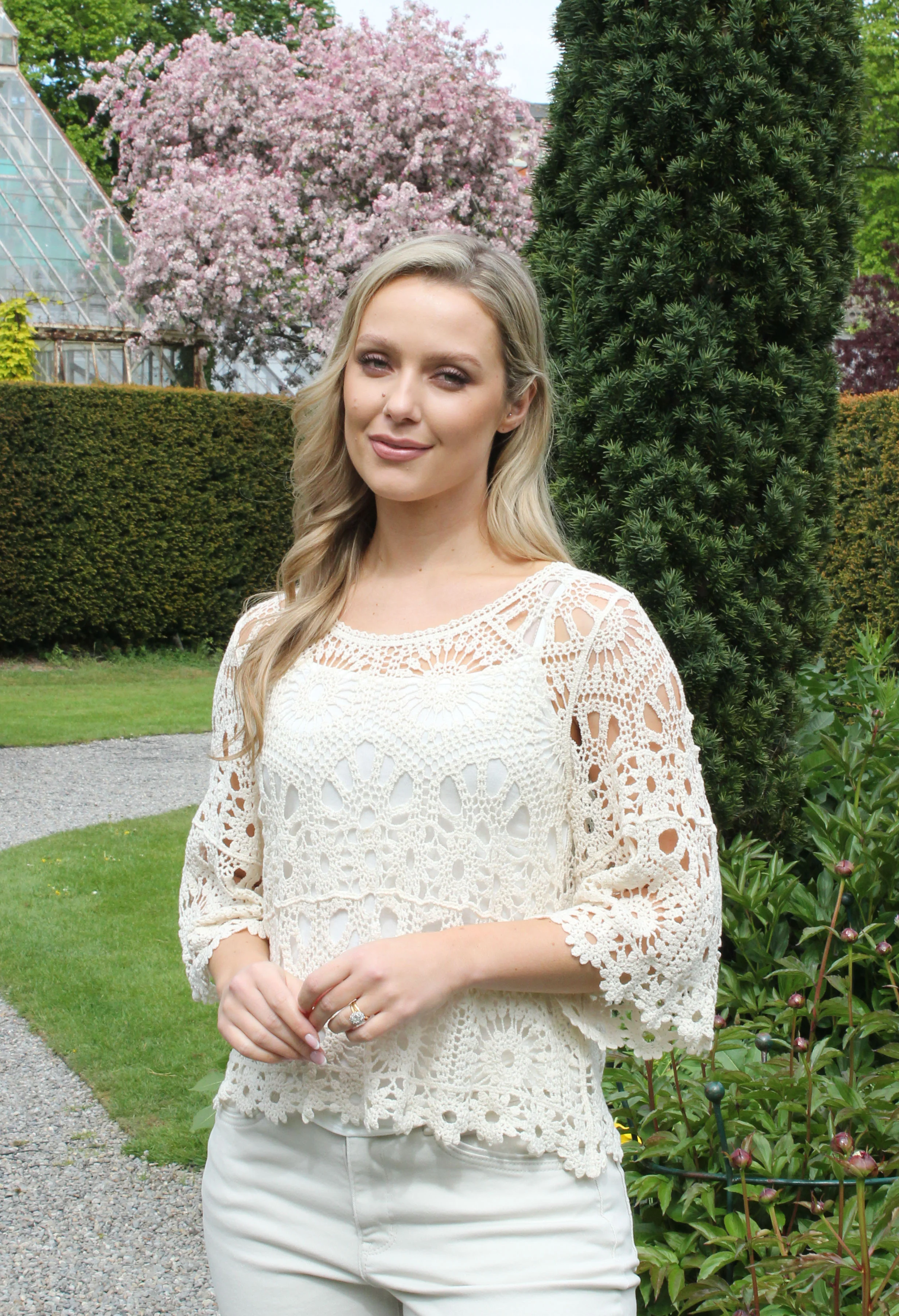 Crochet Knit Top - Image 6