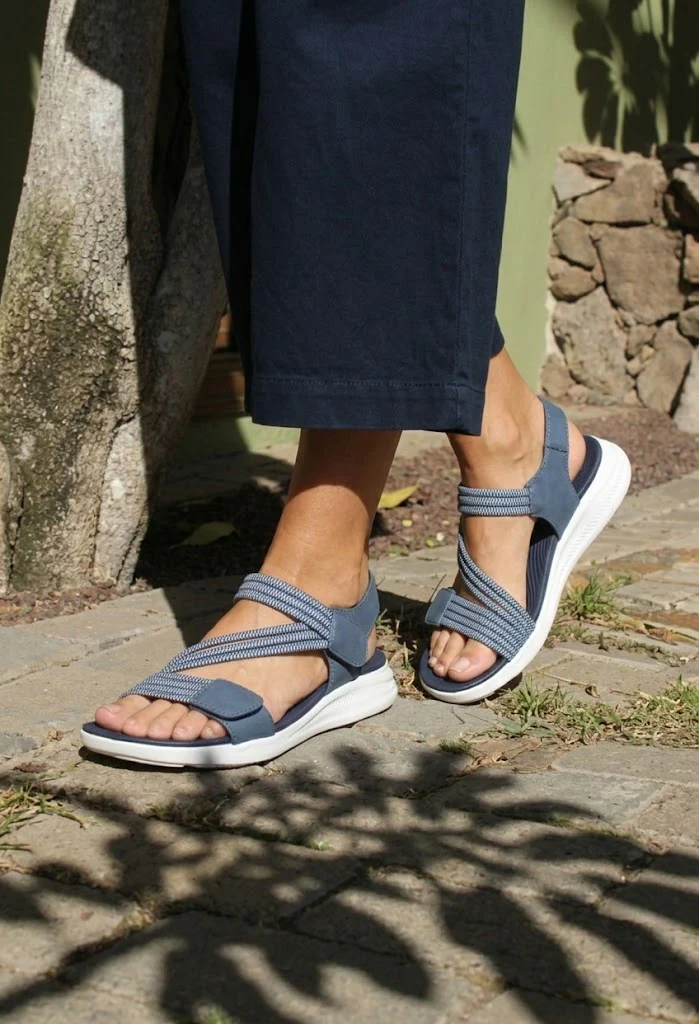 Crossover Strap Sandal - Image 16