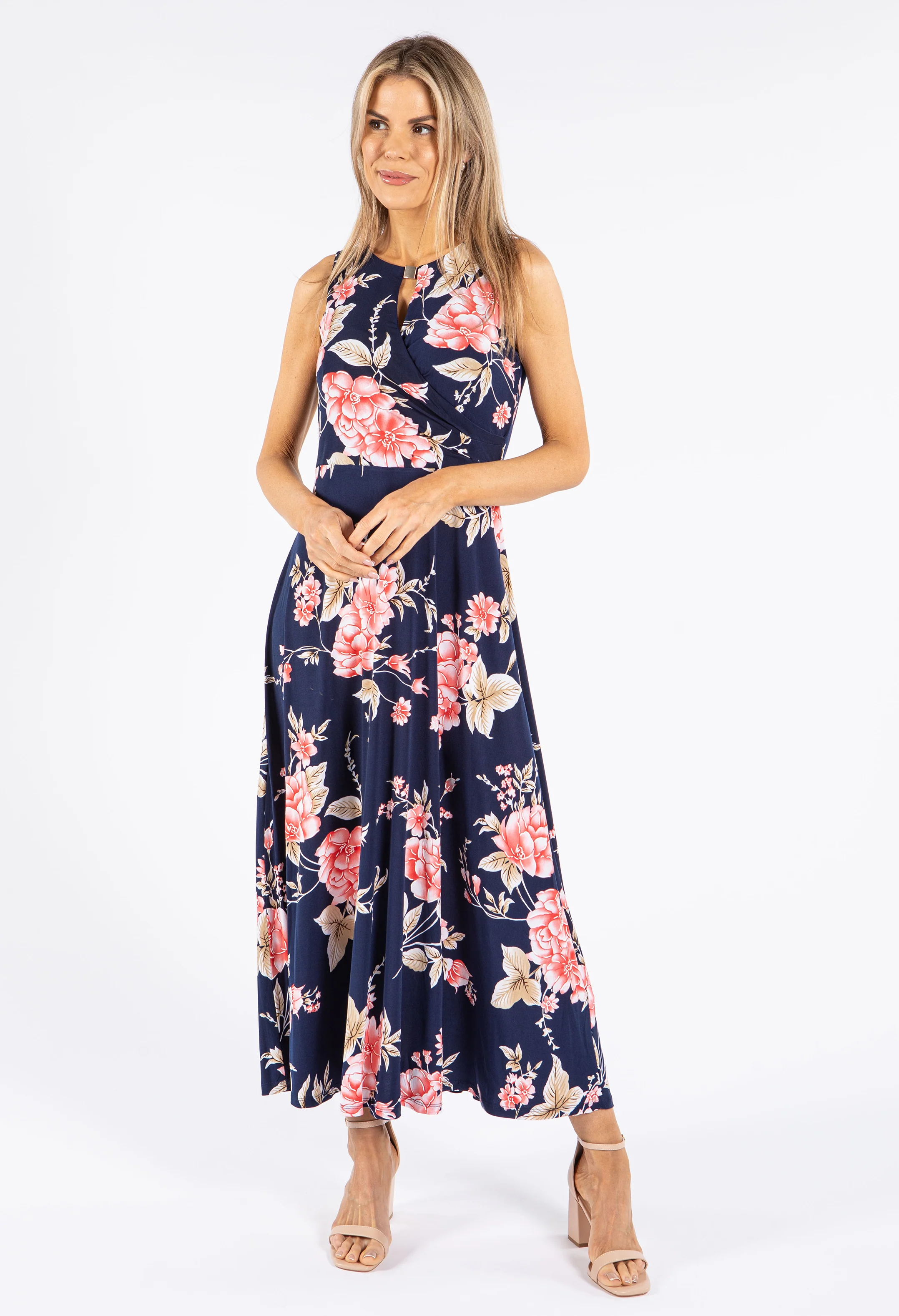 Cut Out Detail Sleeveless Dress - Image 4
