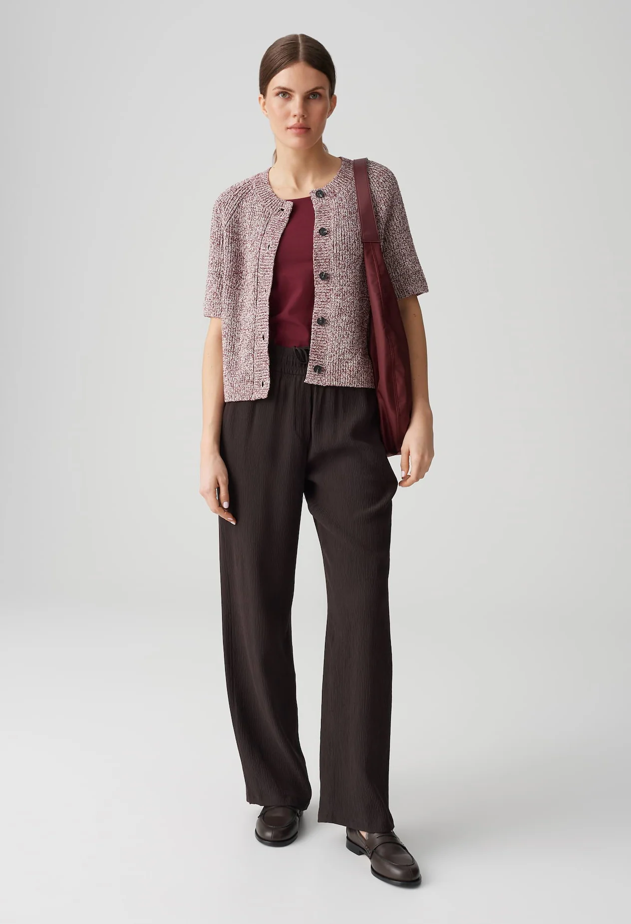 Dacki Slim Short Sleeve Cardigan - Image 5