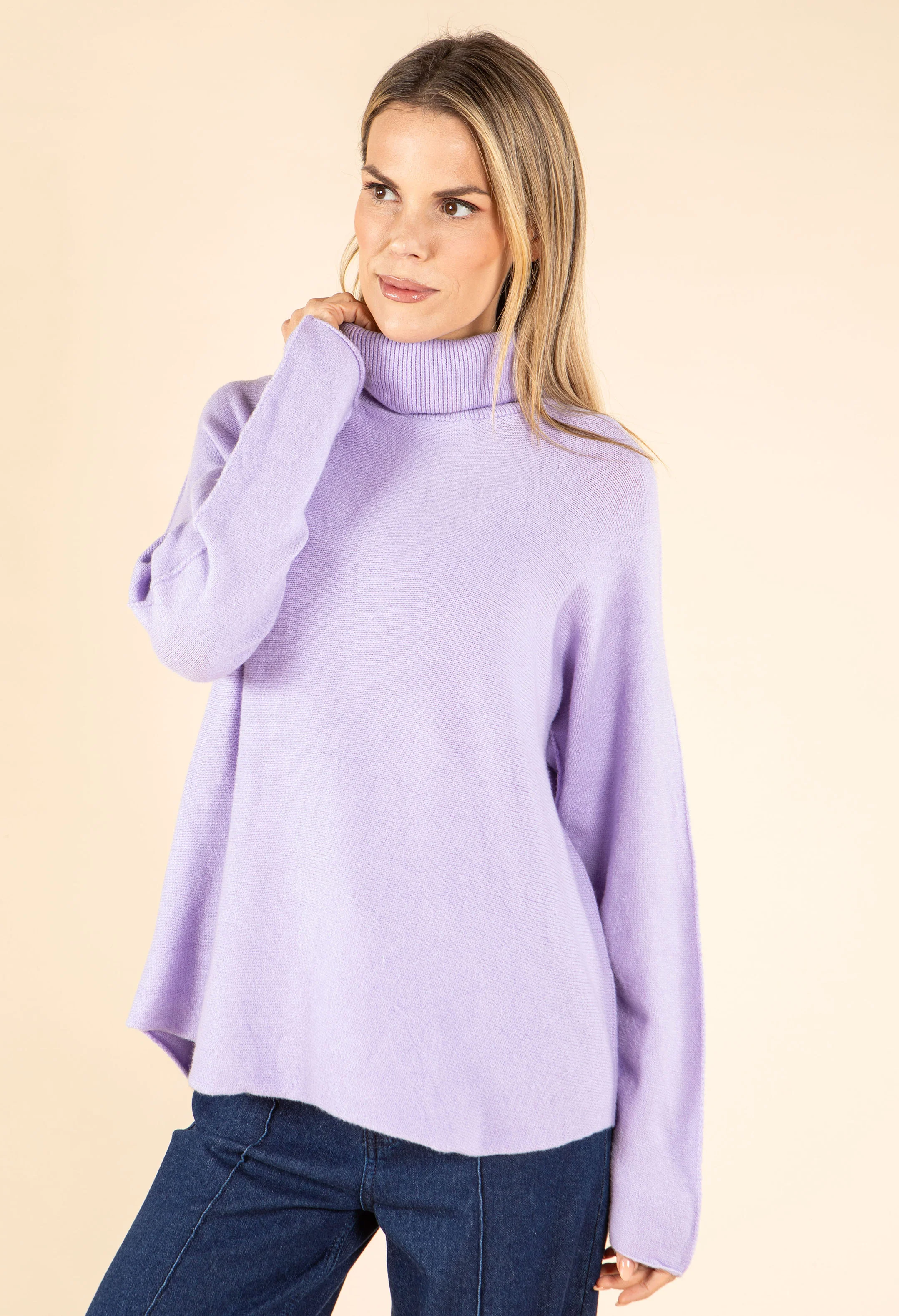Darcy Roll Knit Jumper - Image 12