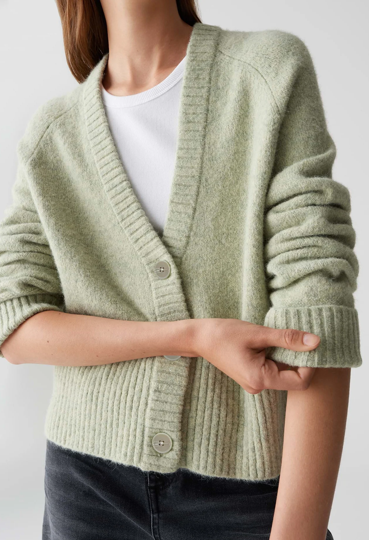 Dassi Alpaca Wool Cardigan - Image 3