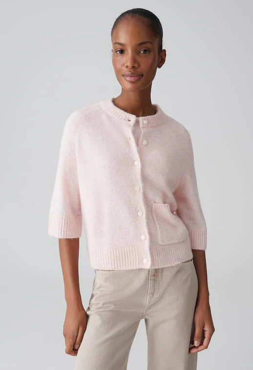 Dathena Boxy half sleeve cardigan - Image 2