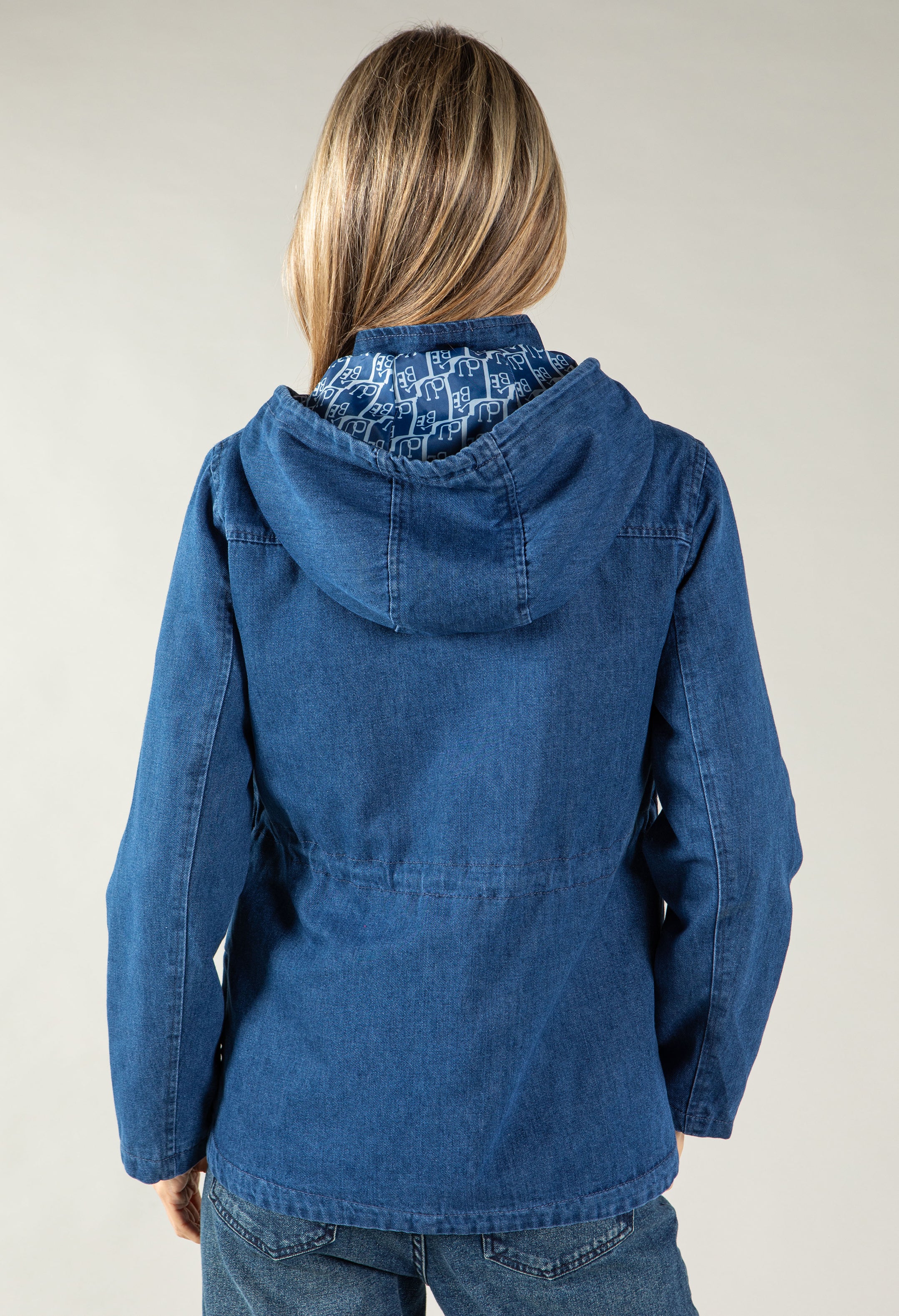 Denim Zip Up Jacket - Image 4