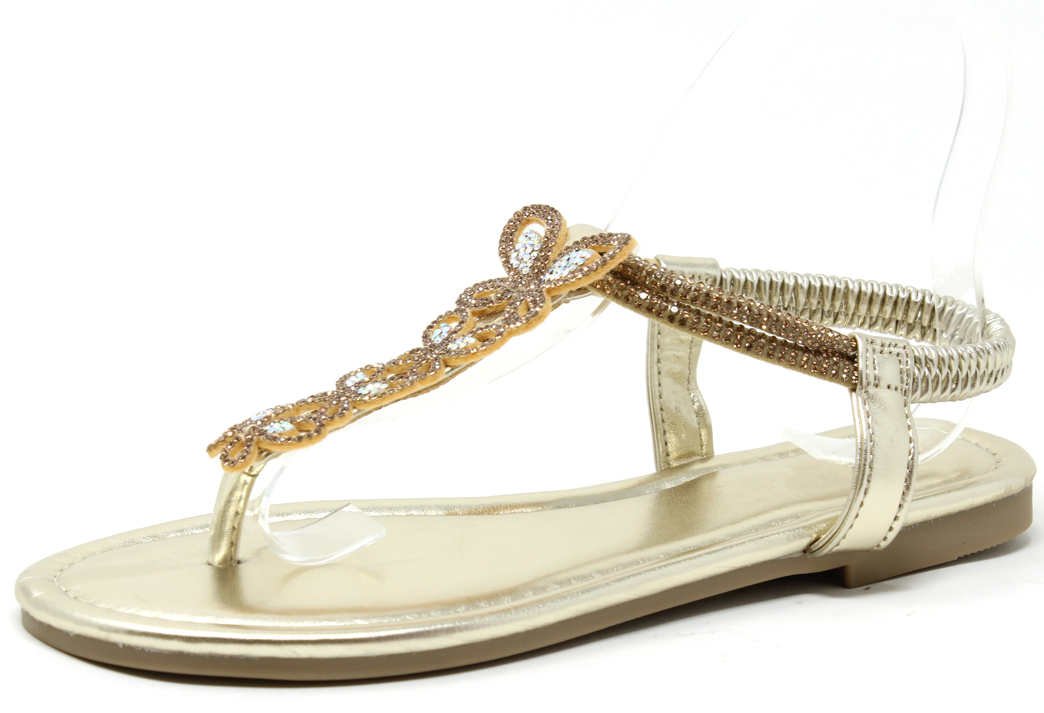 Diamante Butterfly Sandals - Image 2