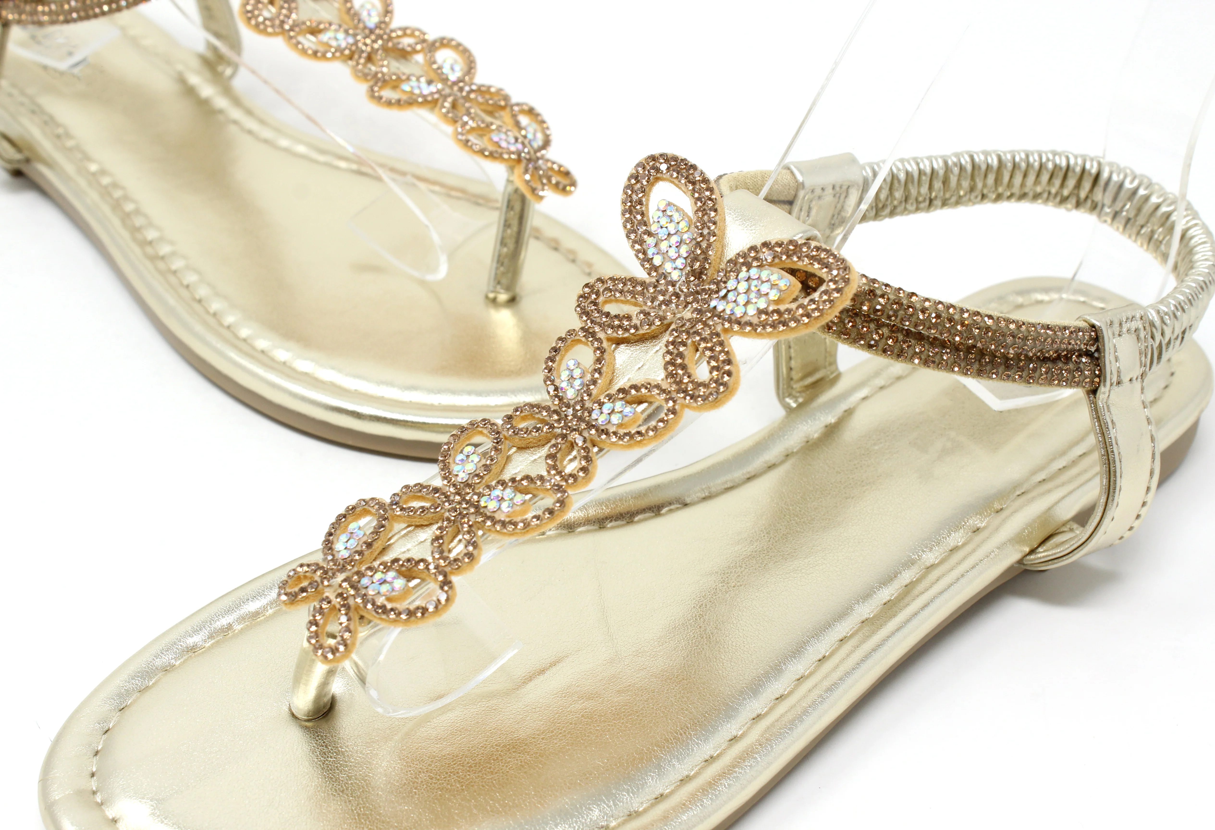 Diamante Butterfly Sandals - Image 4