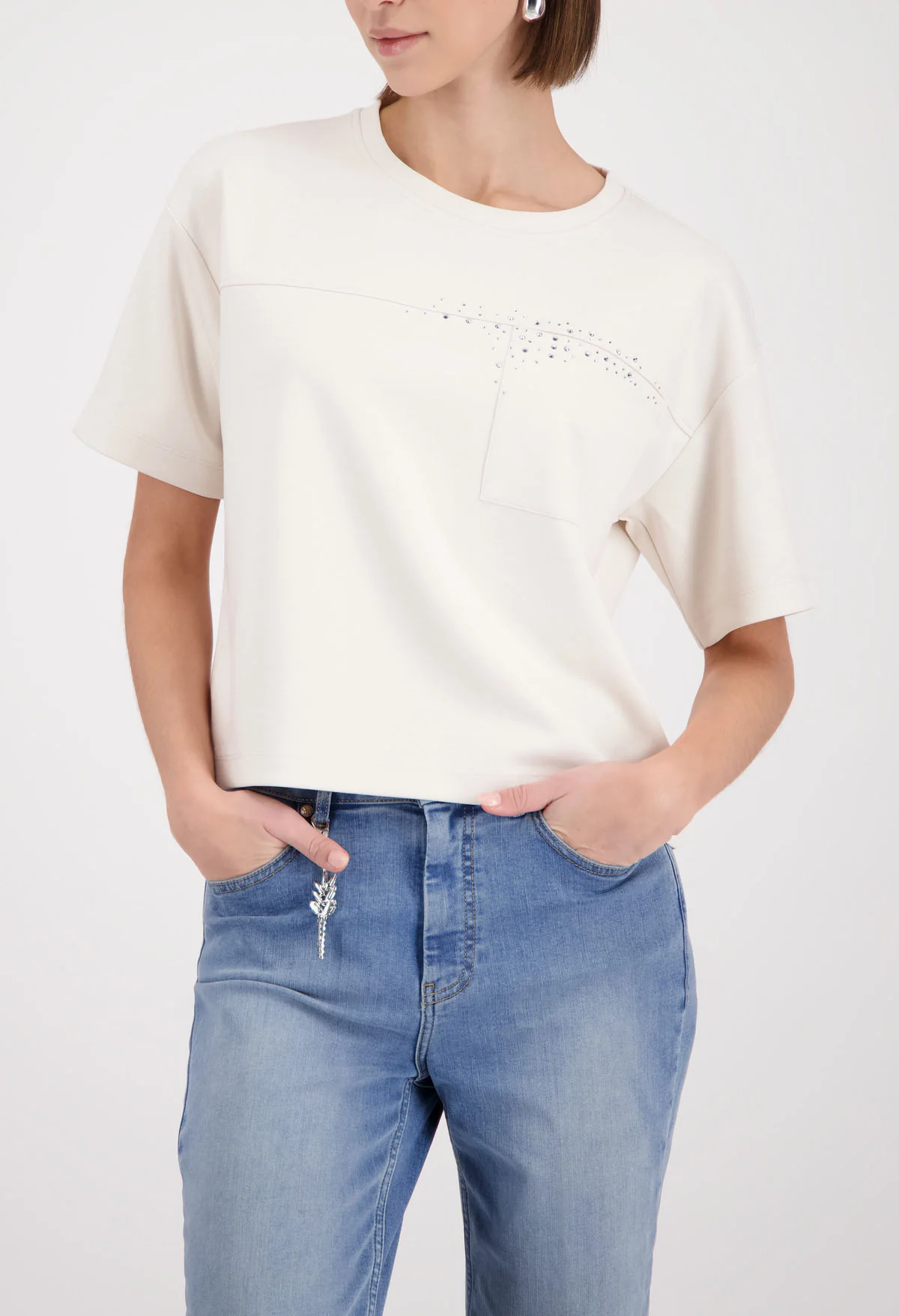 Diamante Detail Top
