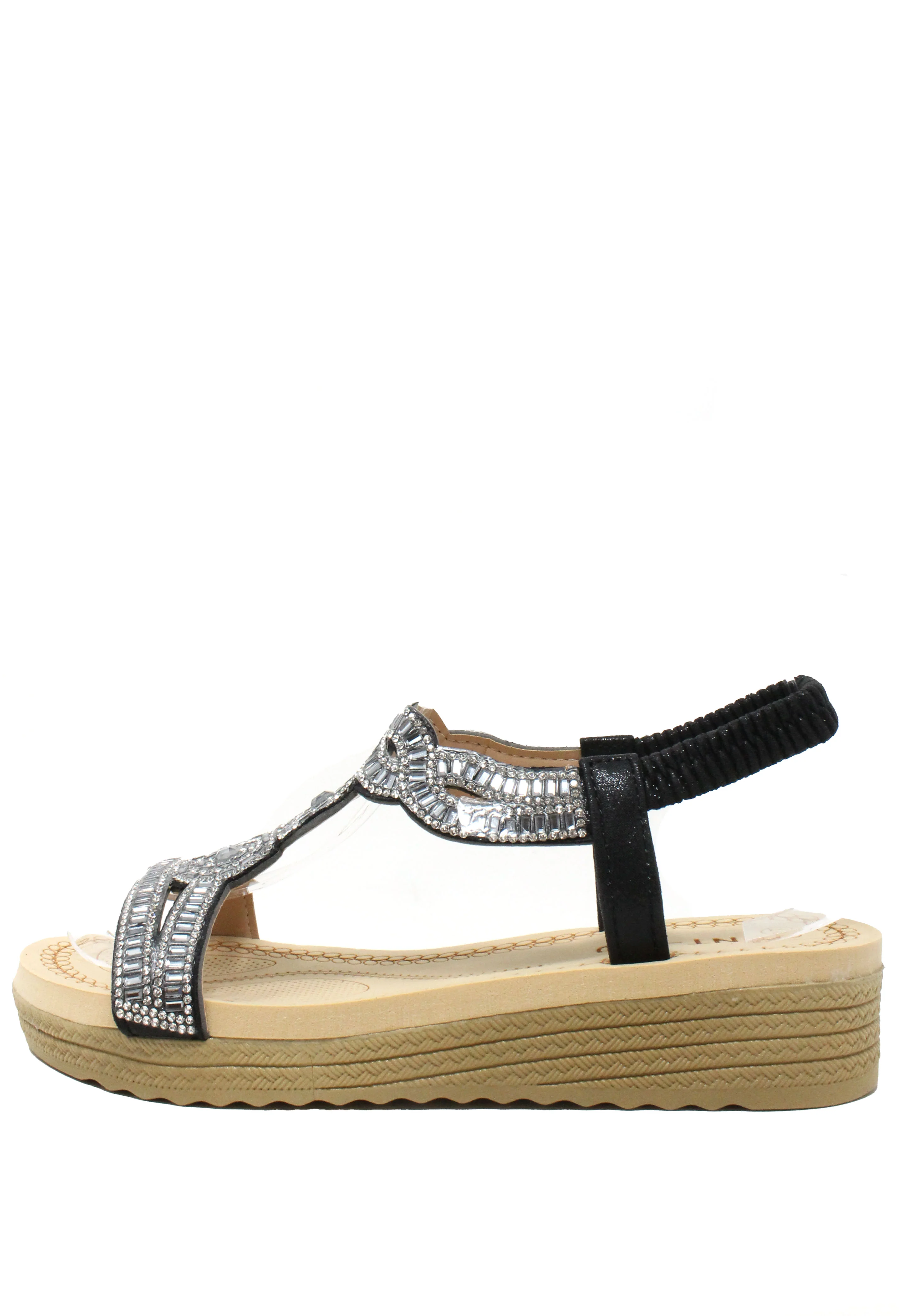 Diamante Mosaic Wedge Sandal - Image 2
