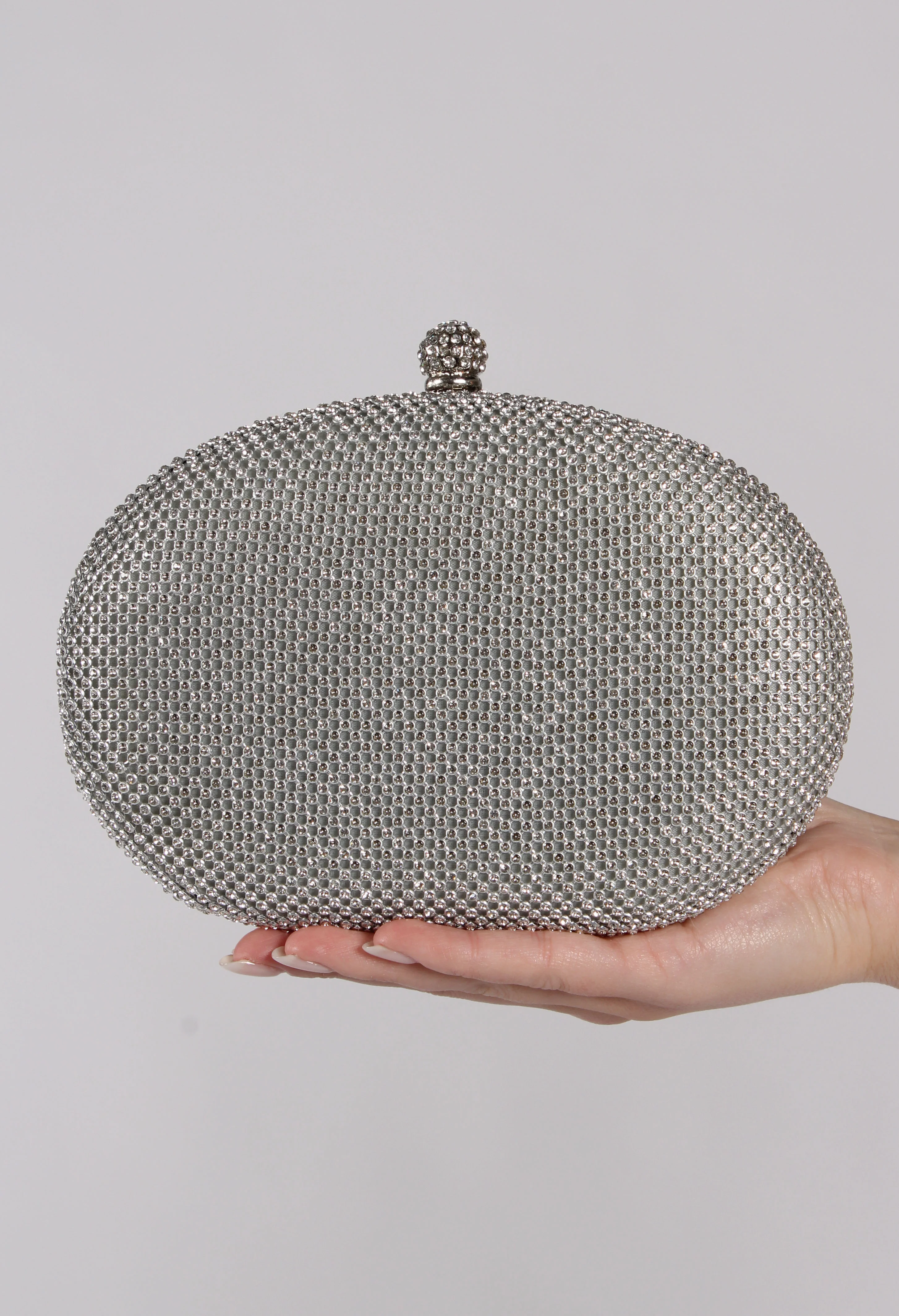 Diamante Round Clutch Bag - Image 4
