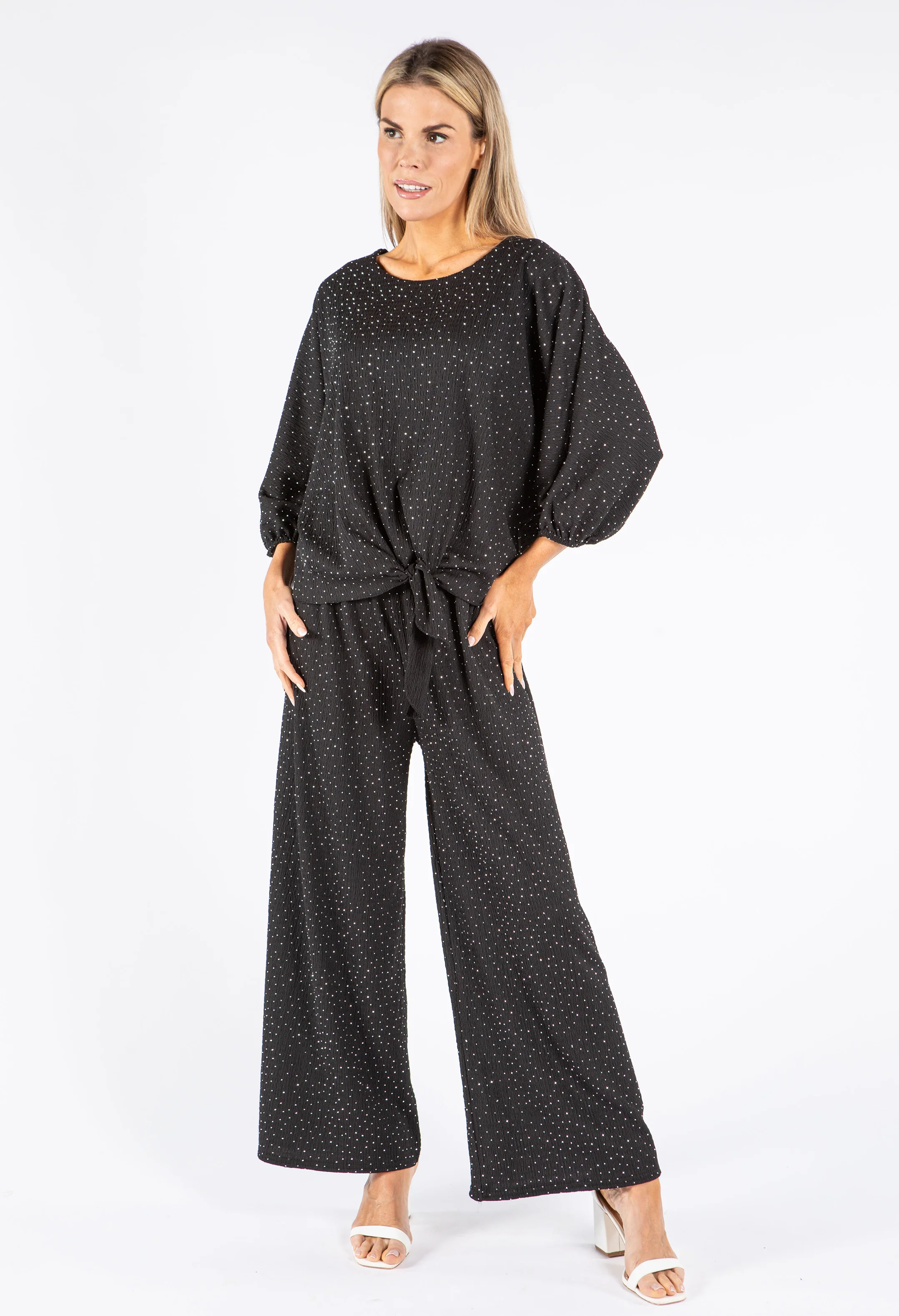 Diamanté Detail Trousers - Image 16