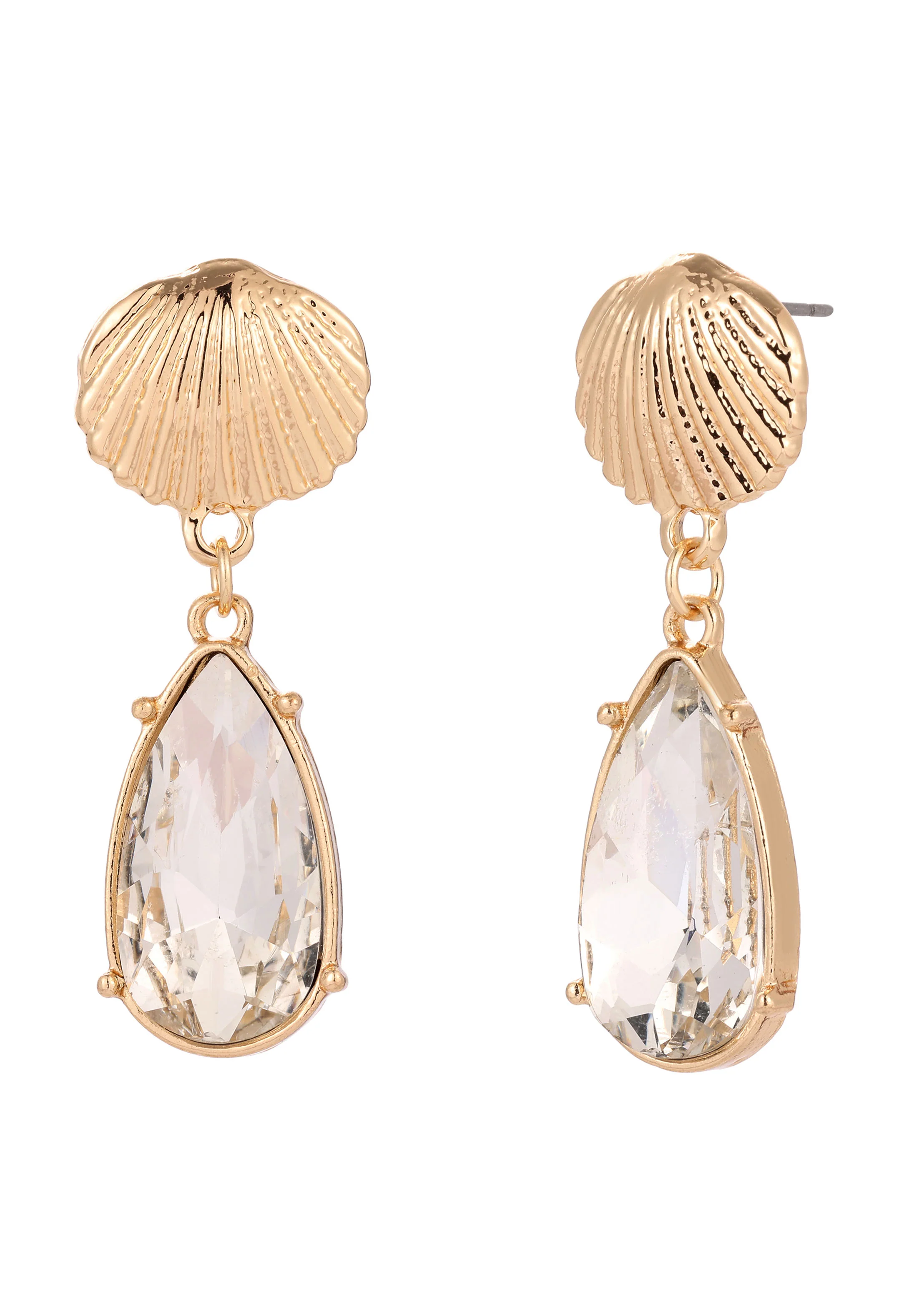 Diamante Teardrop Earrings - Image 3