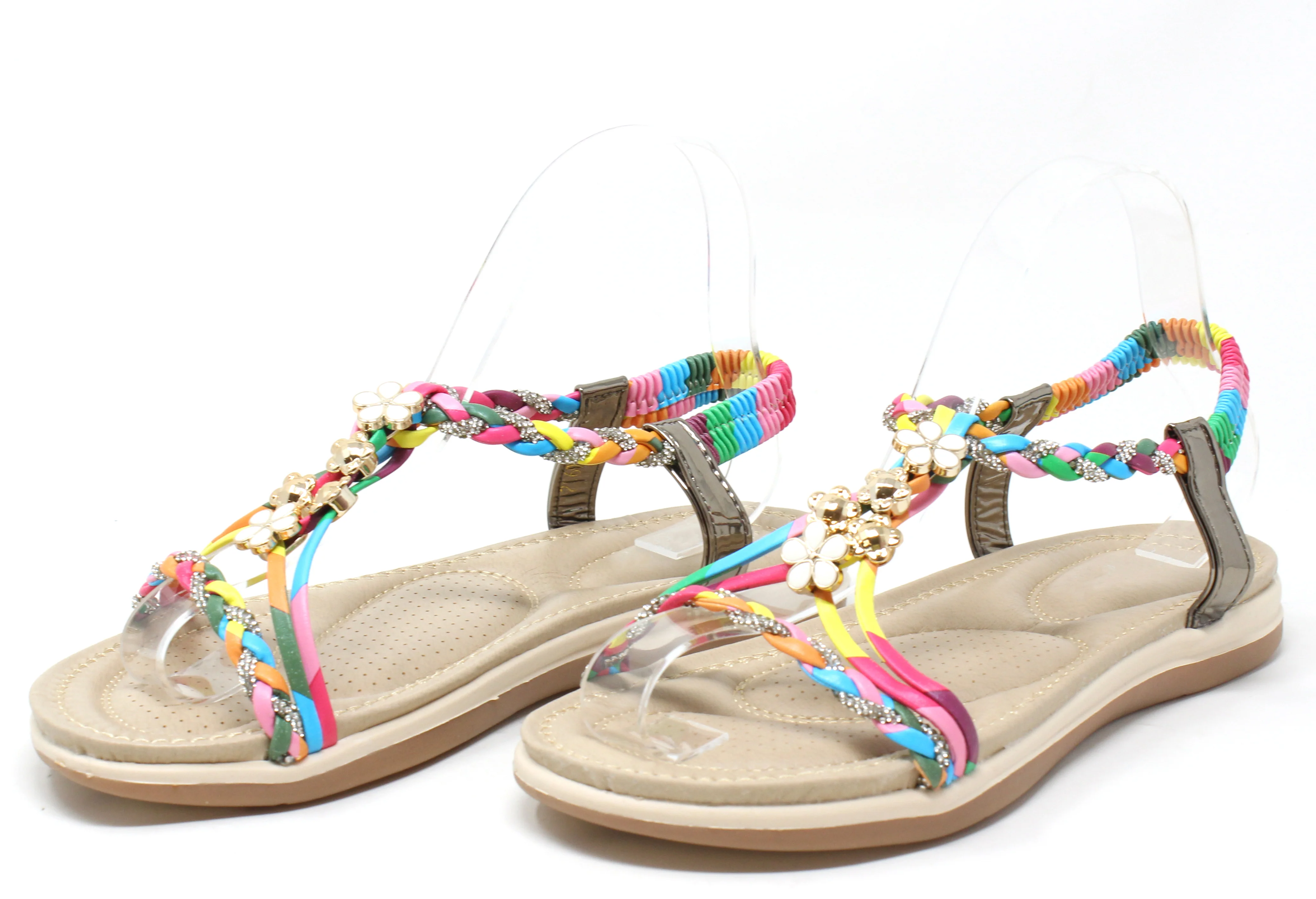 Diamante Twist Sandal - Image 3