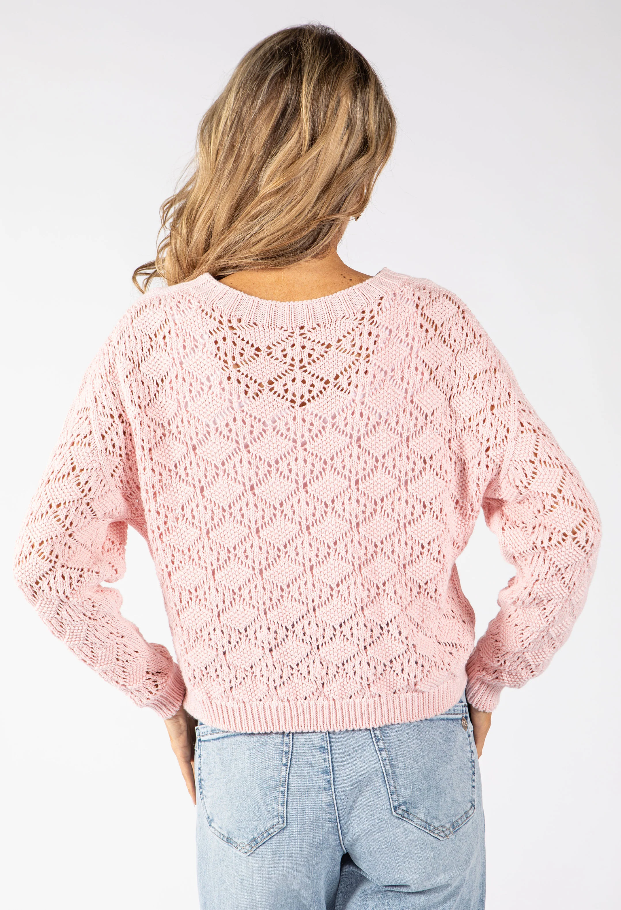 Diamond Design Knit Jumper - Image 17