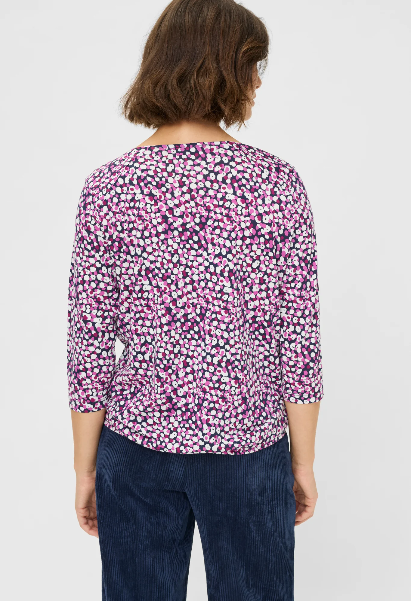 Ditsy Print Blouse - Image 2