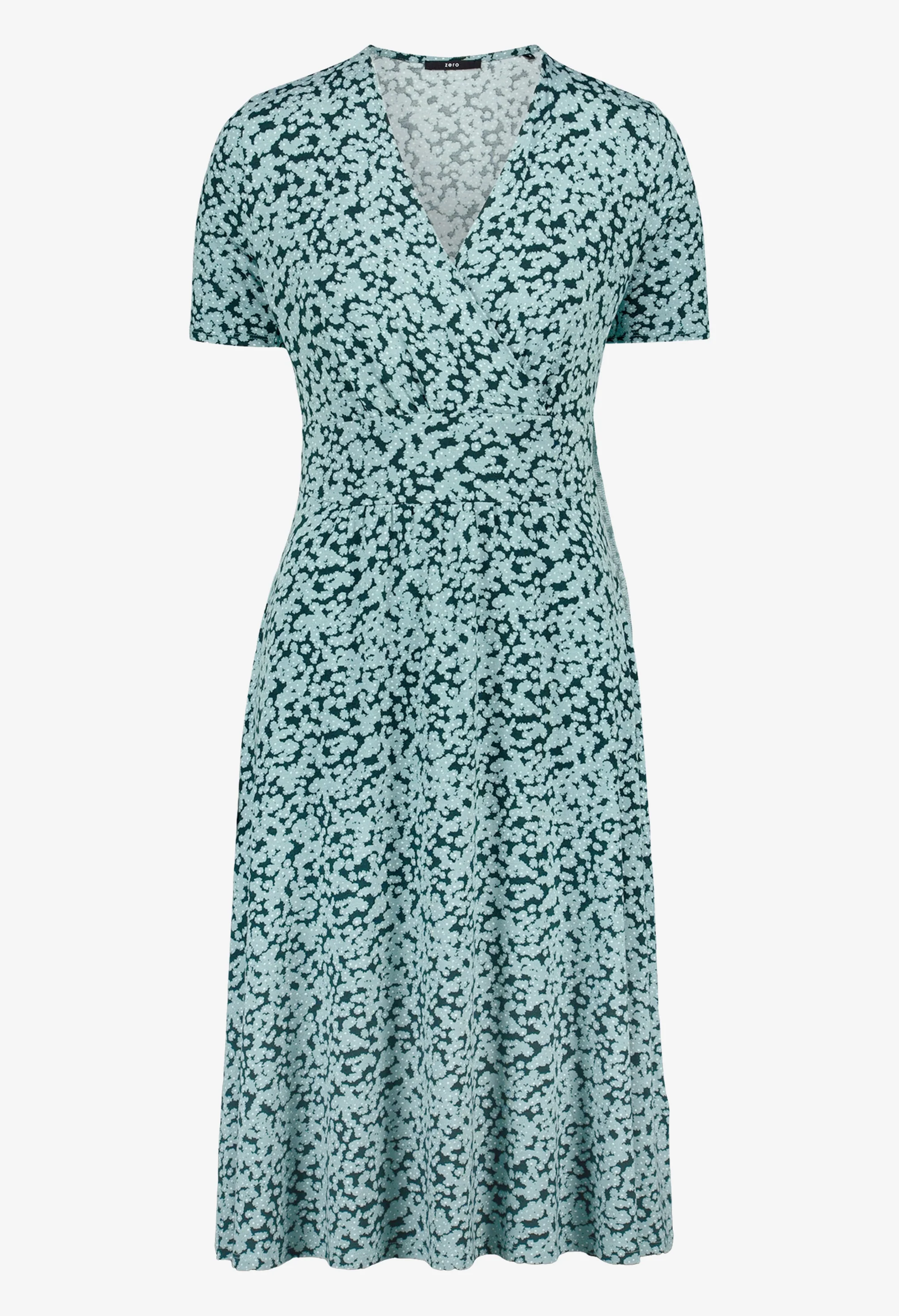 Ditsy Print Wrap Dress - Image 5