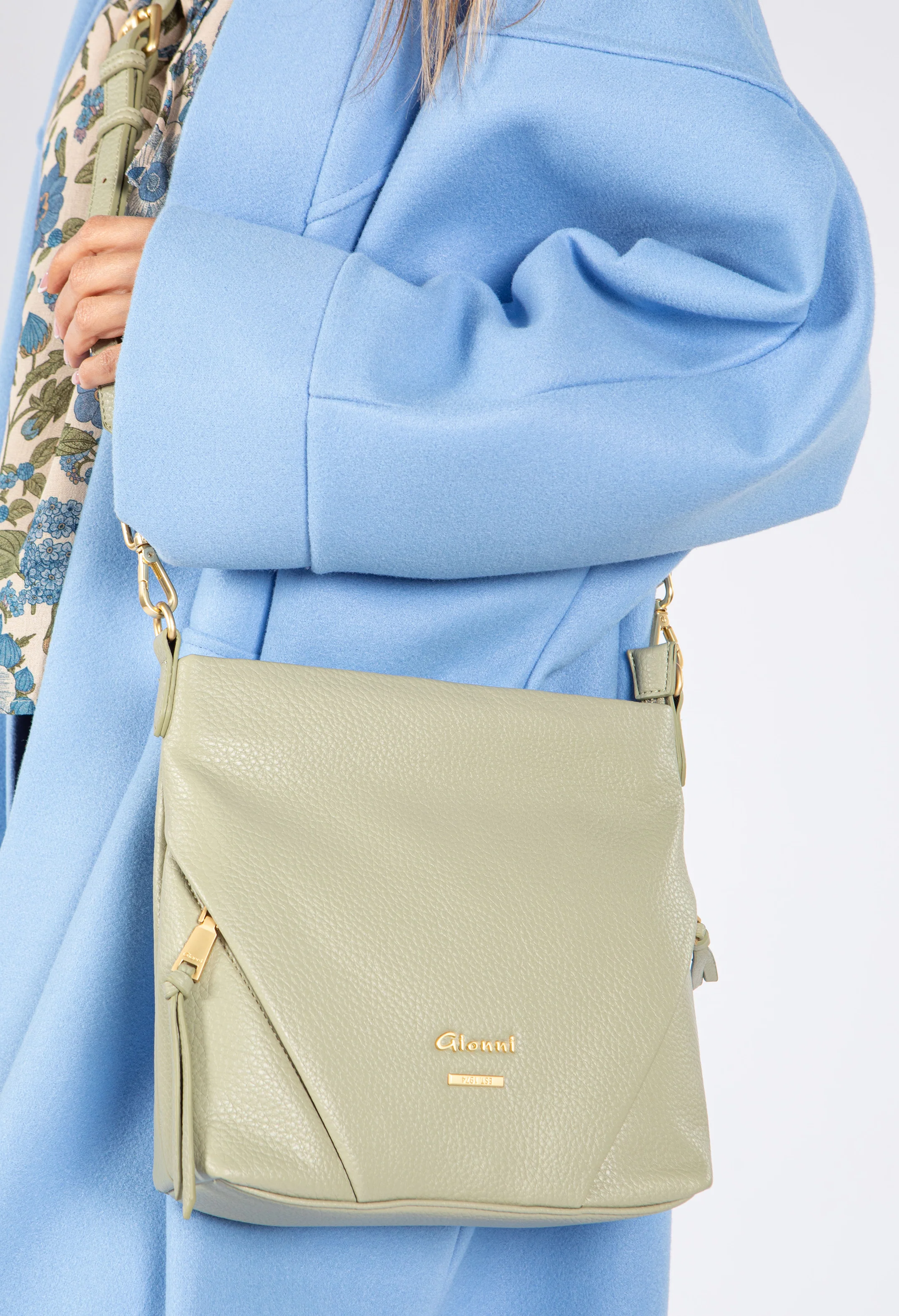Double Side Zip Crossbody Bag - Image 7